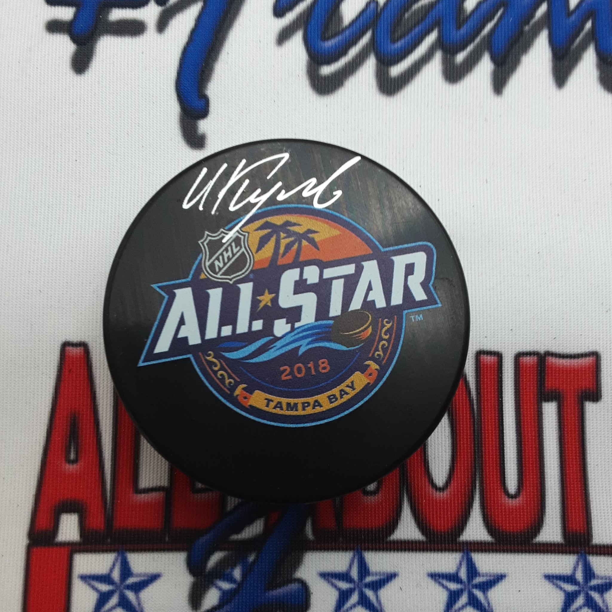 Nikita Kucherov All Star Game Authentic Signed Puck Autographed JSA-