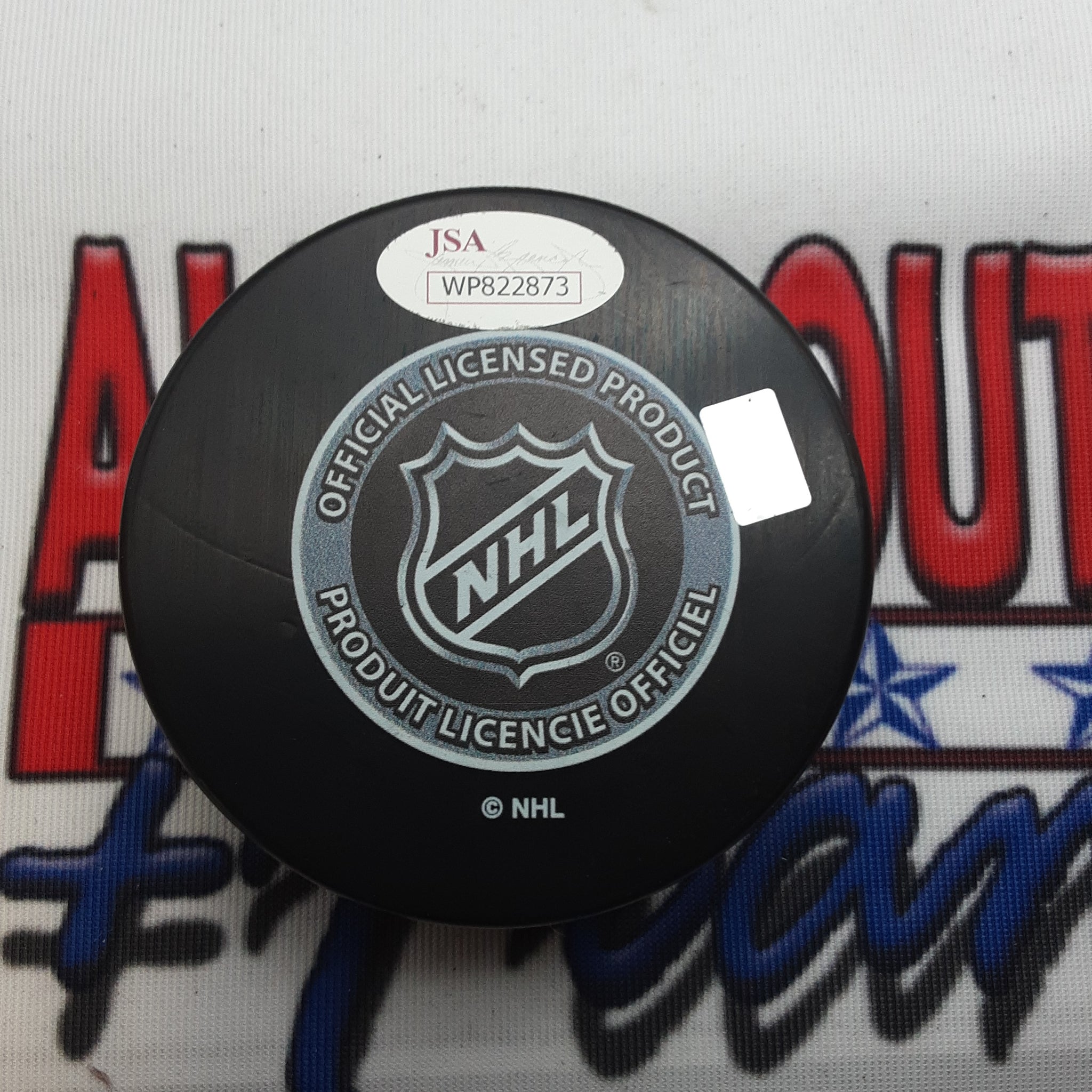 Nikita Kucherov All Star Game Authentic Signed Puck Autographed JSA-