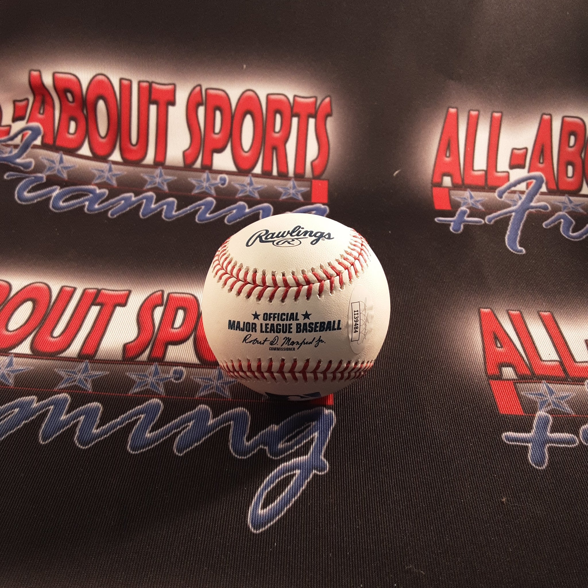 Andruw Jones Autographed Official Major League Baseball