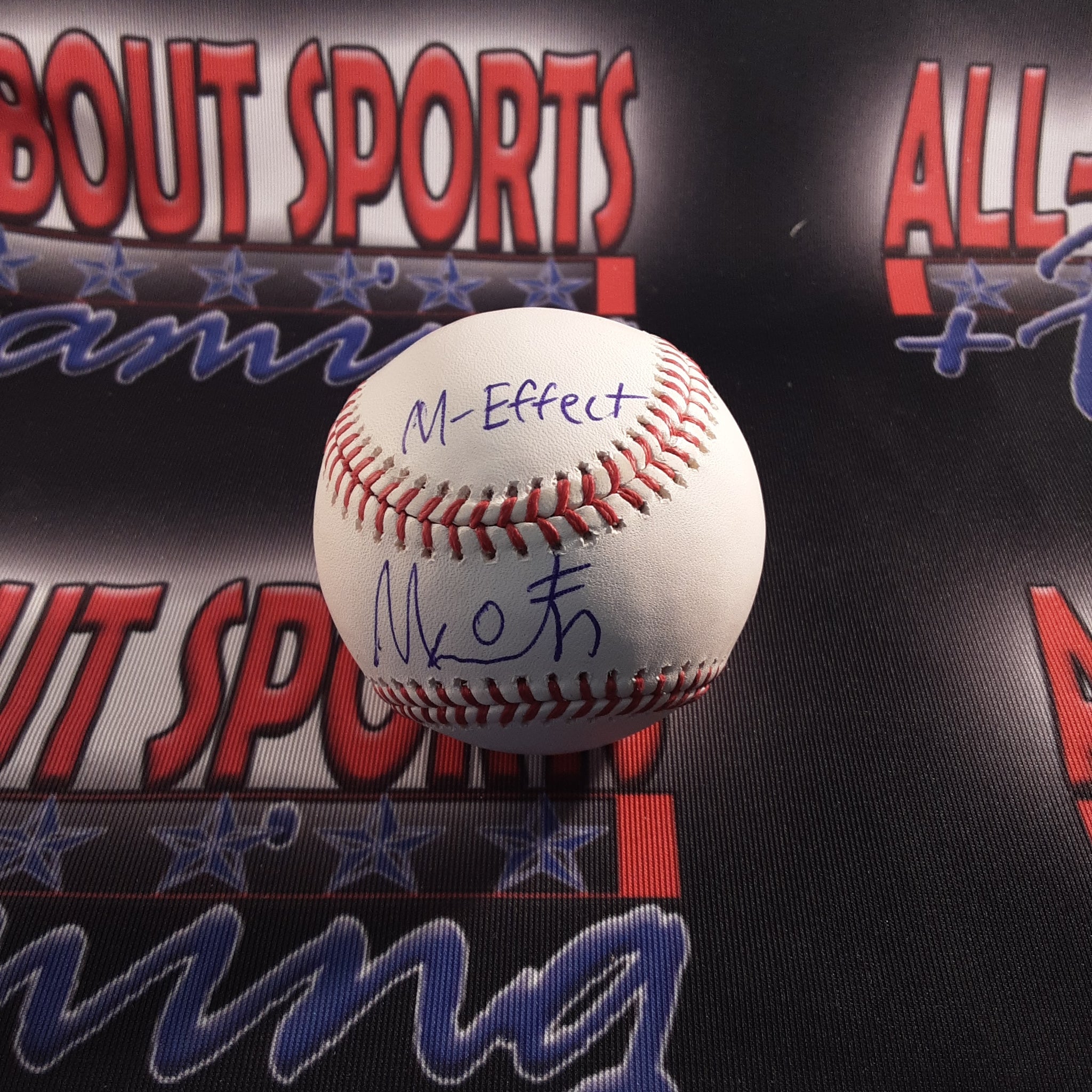 Mallex Smith Authentic Signed Baseball Autographed JSA.