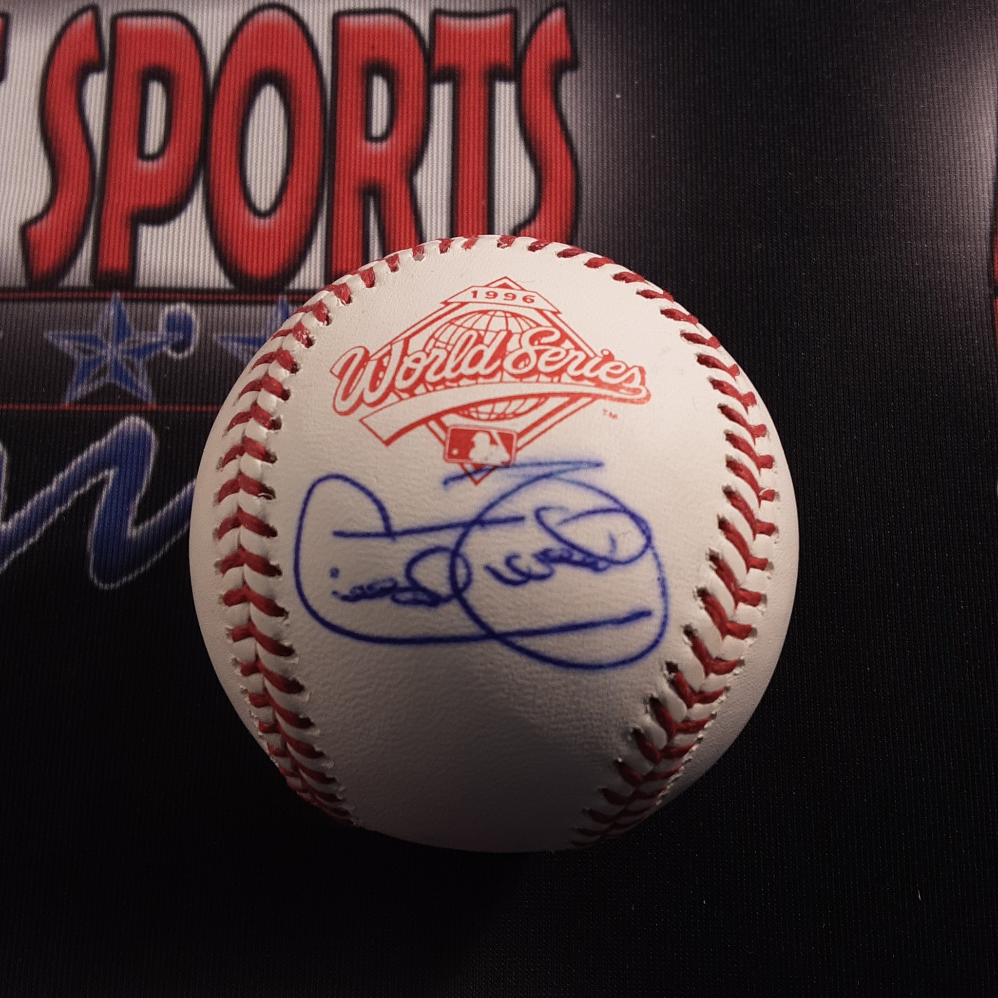 Cecil Fielder Authentic Signed Baseball Autographed JSA.