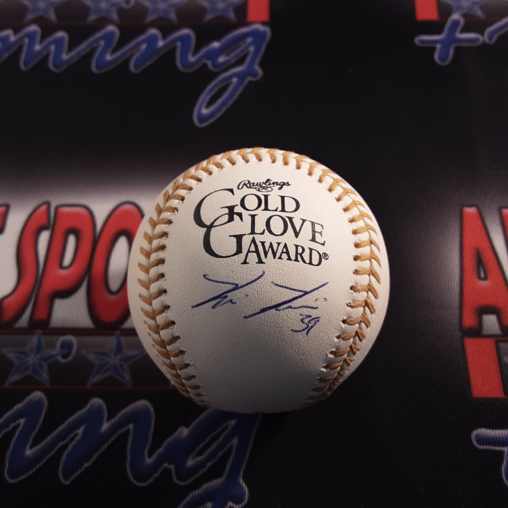 Kevin Kiermaier Authentic Signed Baseball Autographed JSA.
