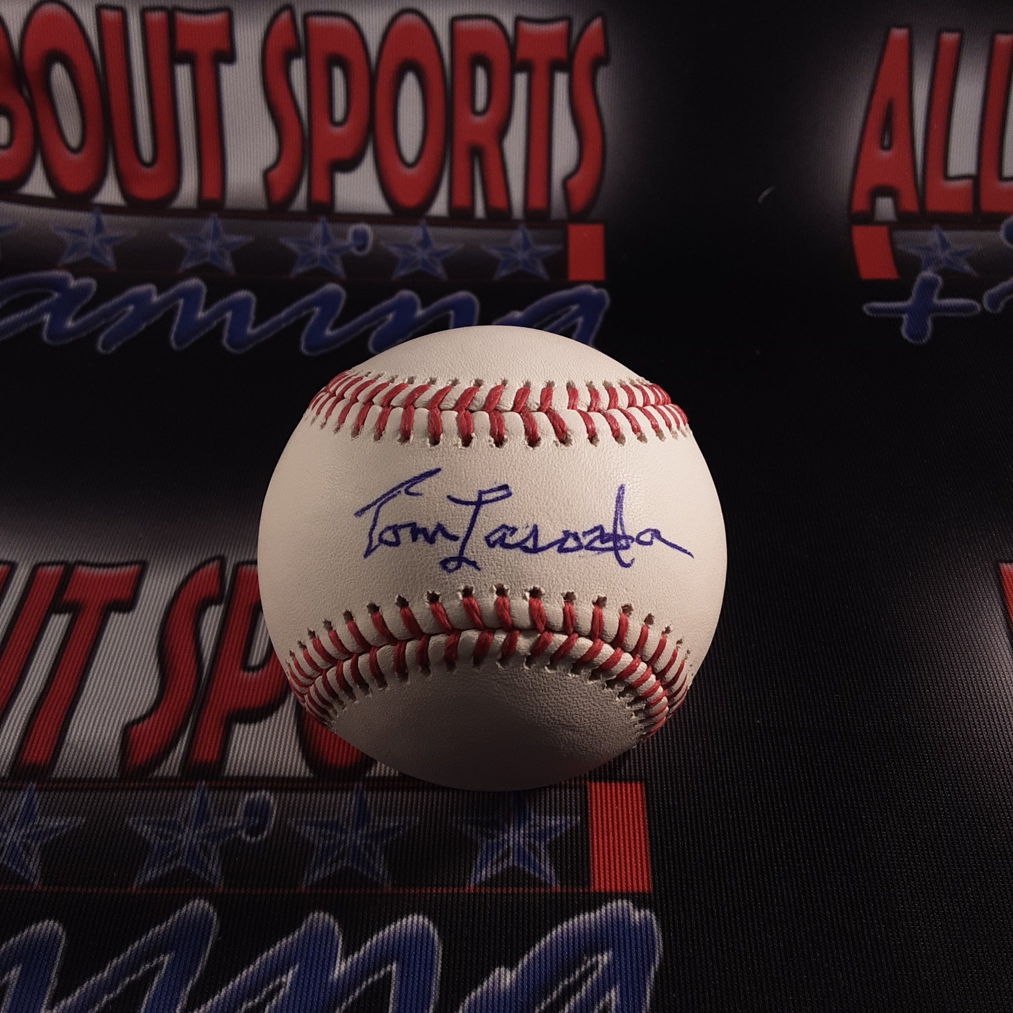 Tommy Lasorda Authentic Signed Baseball Autographed JSA.