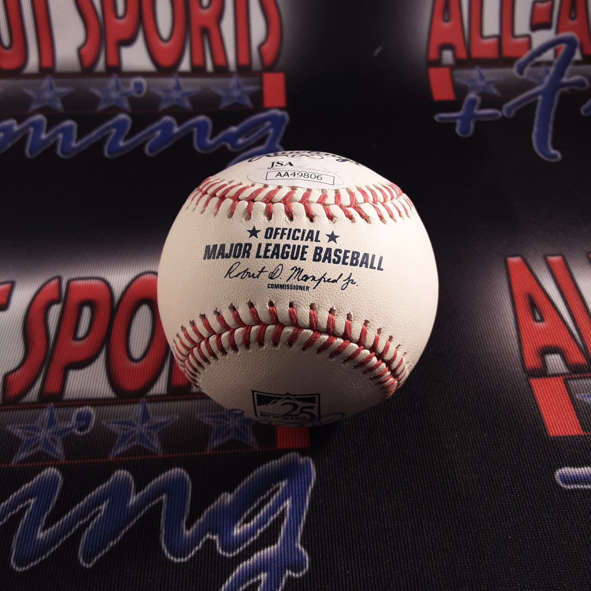 Sandy Alomar Authentic Signed Baseball Autographed JSA.