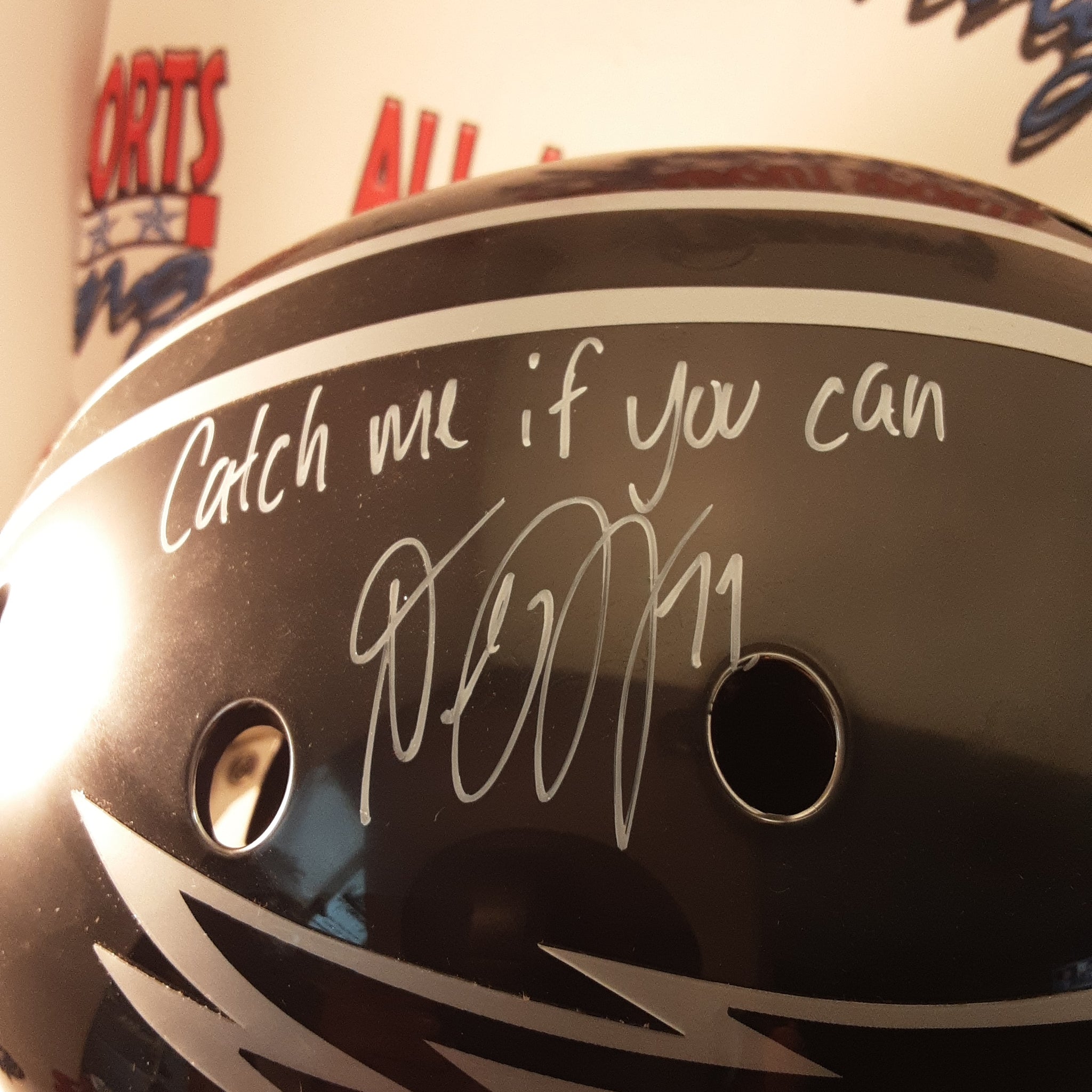 Desean Jackson Replica Signed Autographed Full-size Replica Helmet JSA