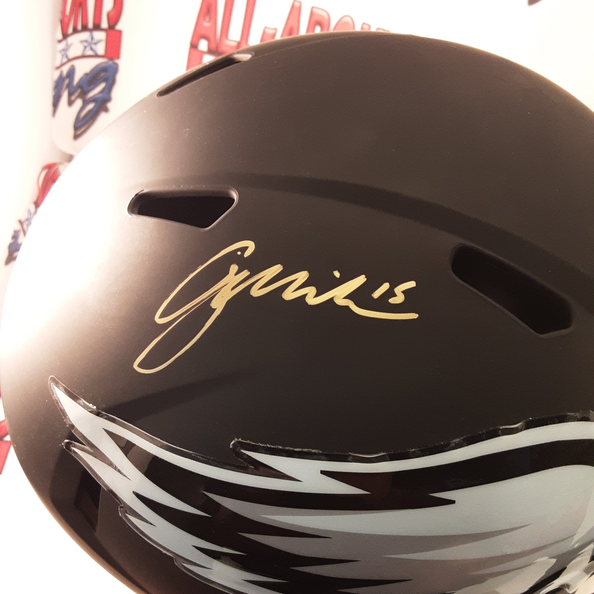 Gardner Minshew Authentic Signed Autographed Full-size Replica Helmet Beckett
