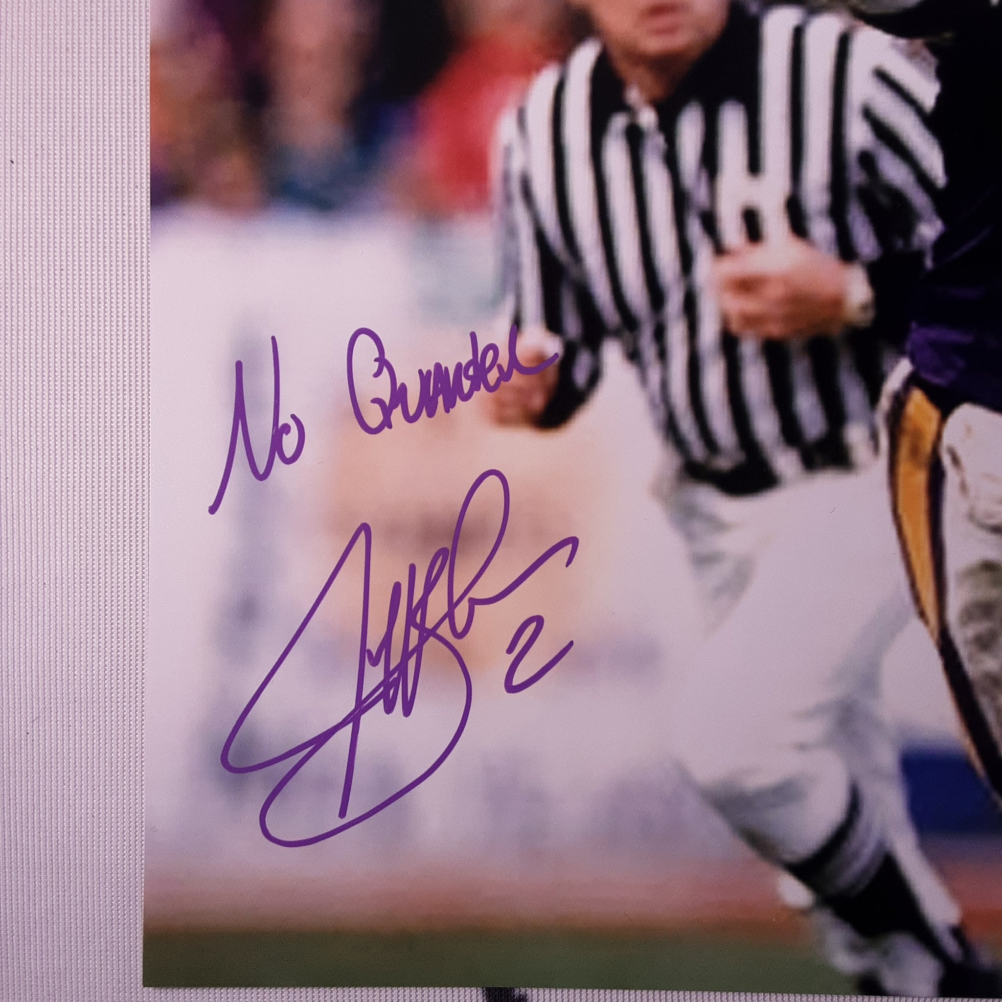 Jeff Blake Authentic Signed 8x10 Photo Autographed JSA.