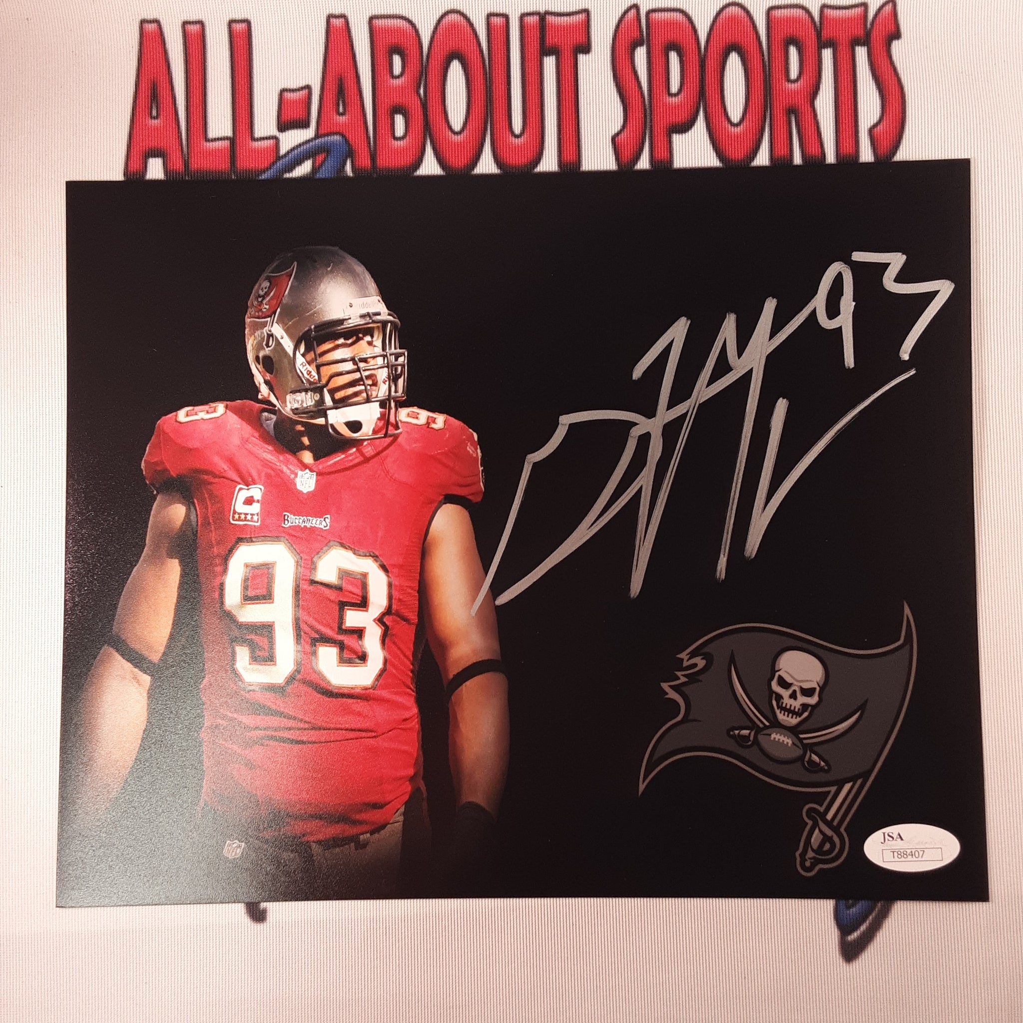 Gerald Mccoy Authentic Signed 8x10 Photo Autographed JSA-