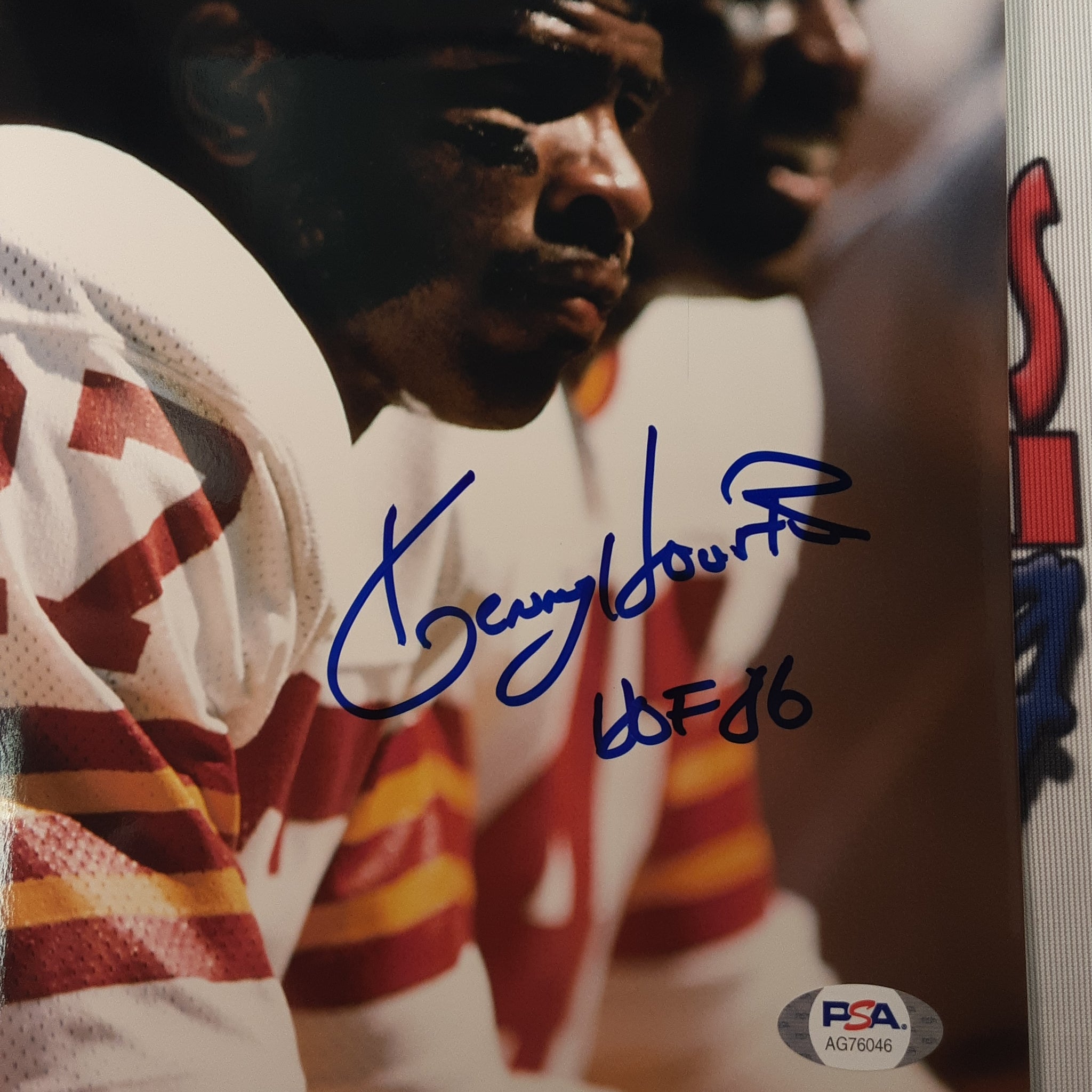 Kenny Houston Authentic Signed 8x10 Photo Autographed PSA-