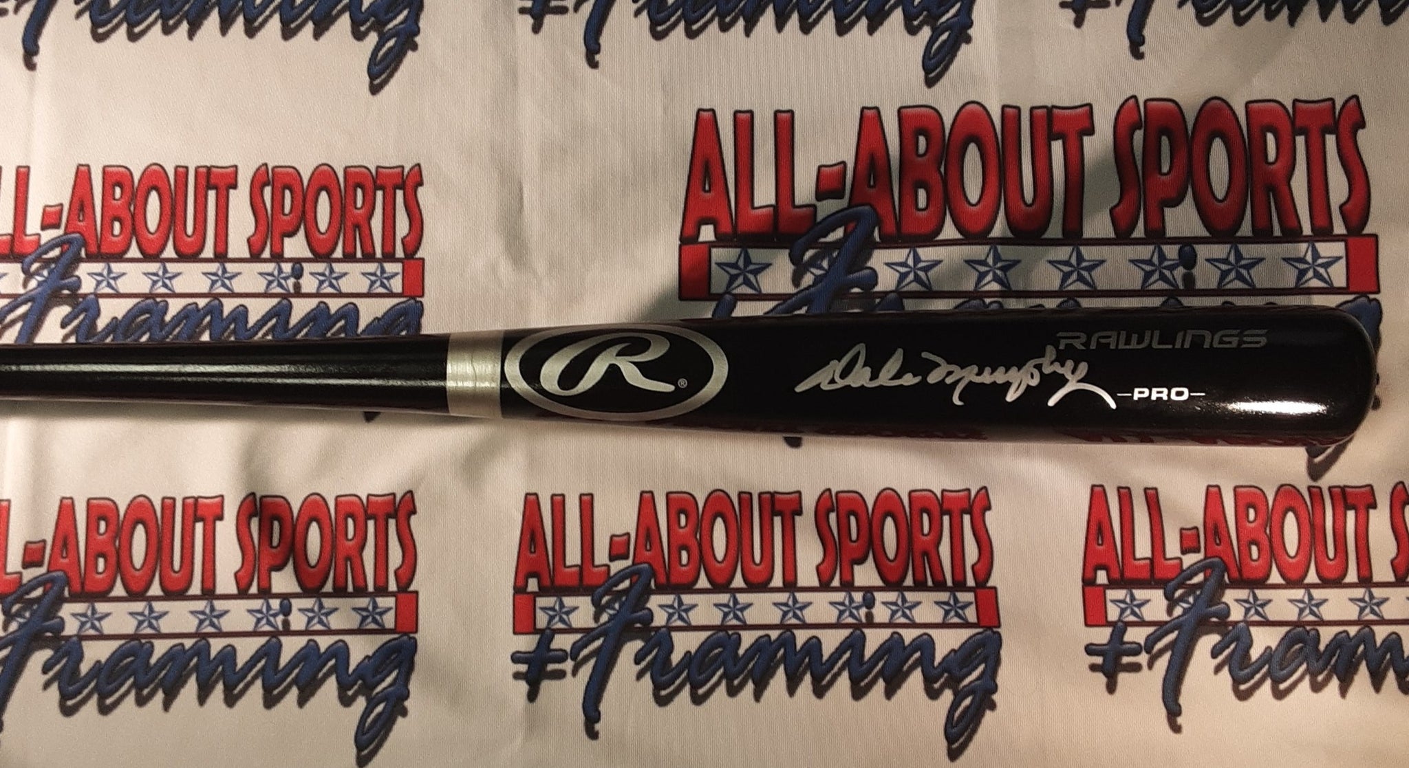 Atlanta Braves Gary Sheffield Autographed Blue Jersey JSA Stock