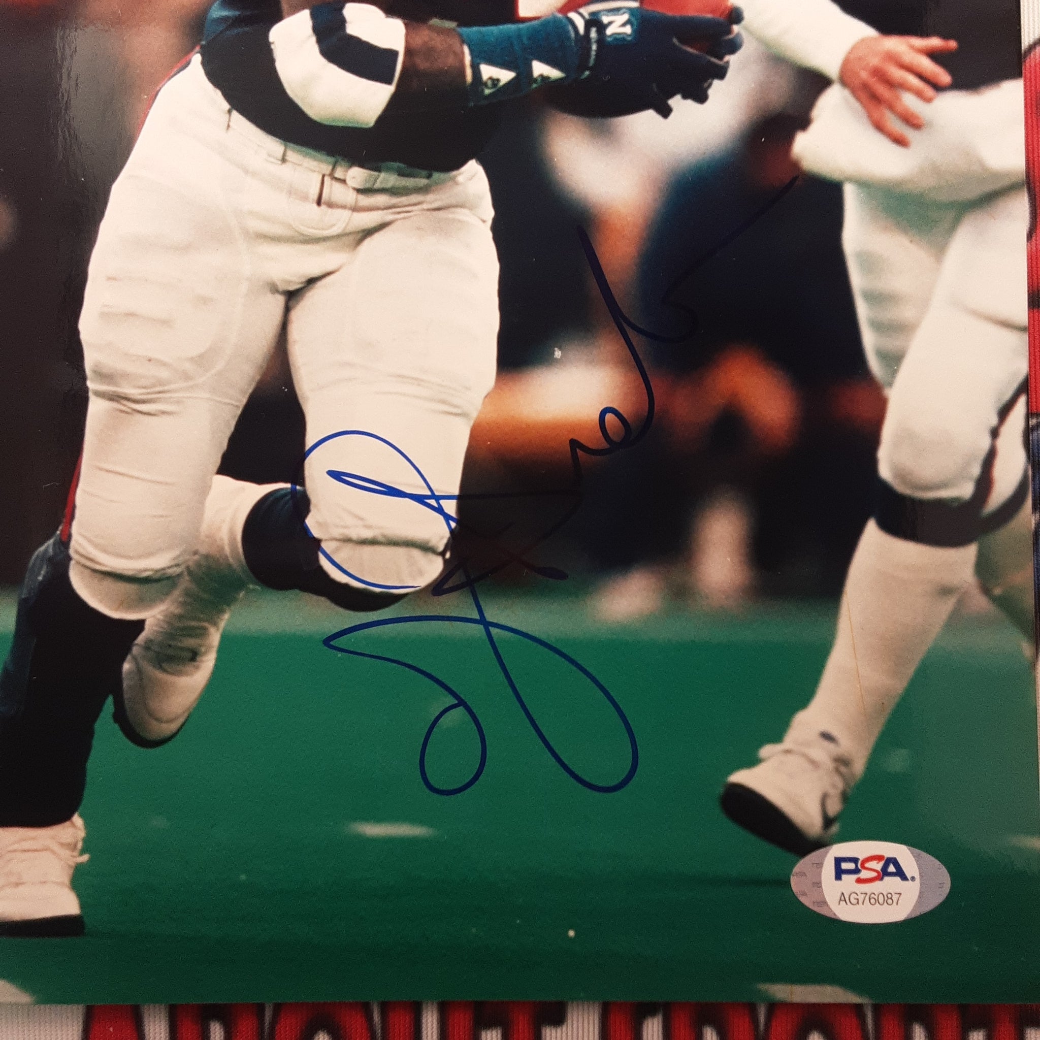 Otis Anderson Authentic Signed 8x10 Photo Autographed PSA-