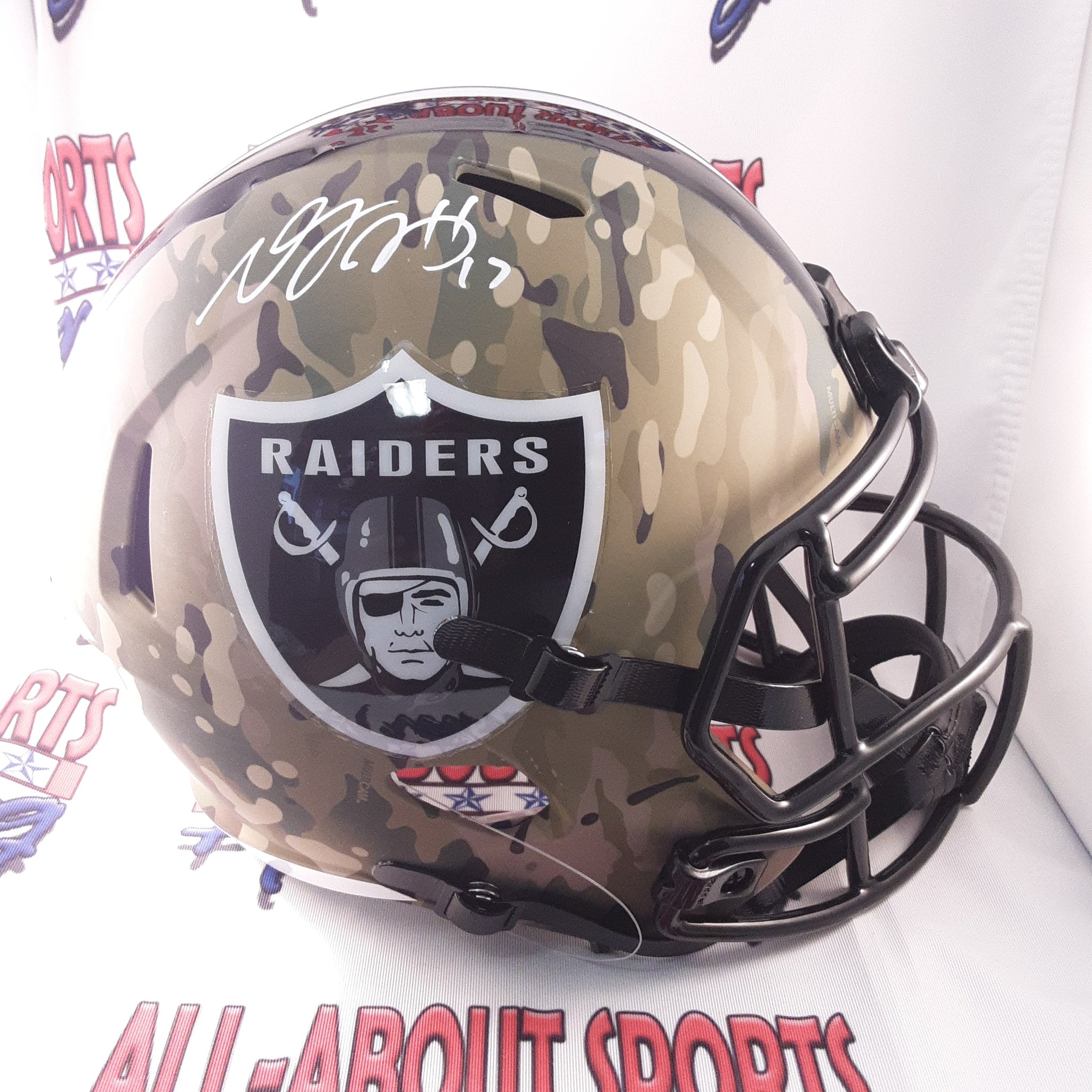 Davante Adams Authentic Signed Autographed Full-size Replica Helmet JS Davante Adams Authentic Signed Autographed Full-size Replica Helmet JS