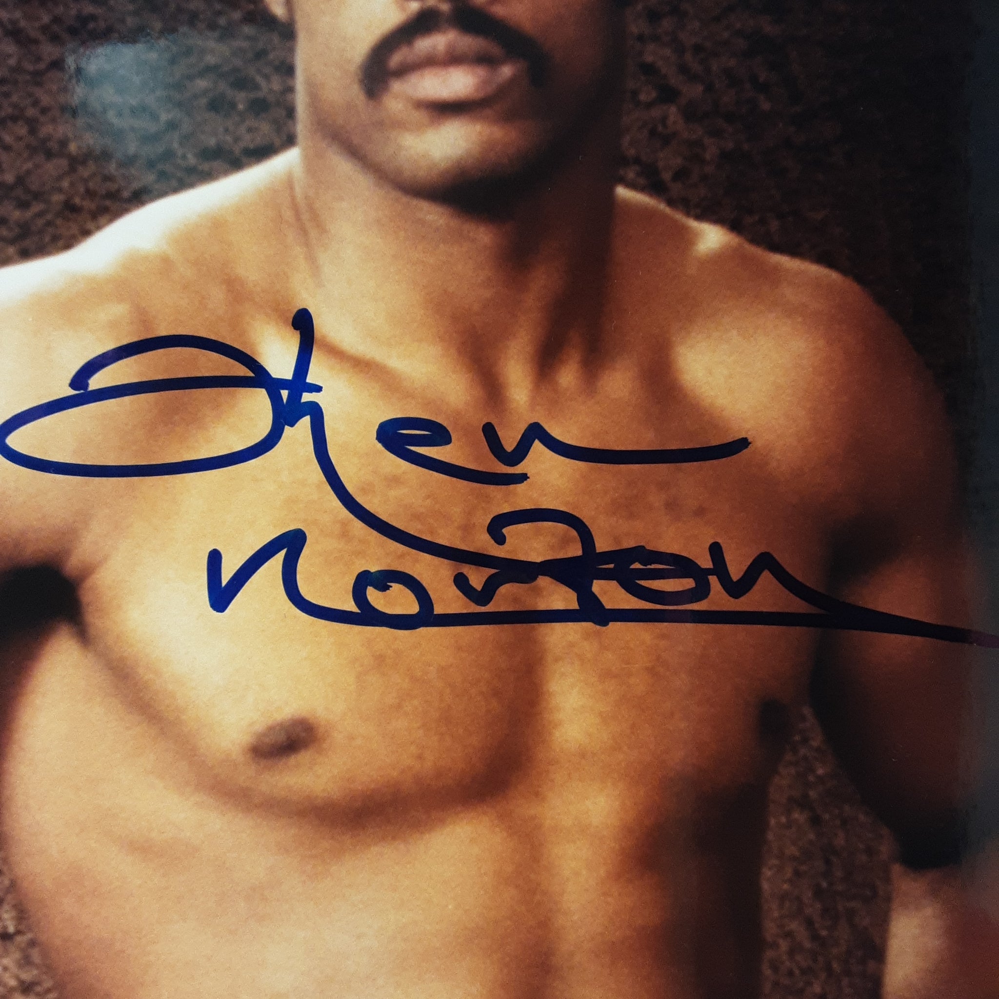Ken Norton Authentic Signed 8x10 Photo Autographed PSA.