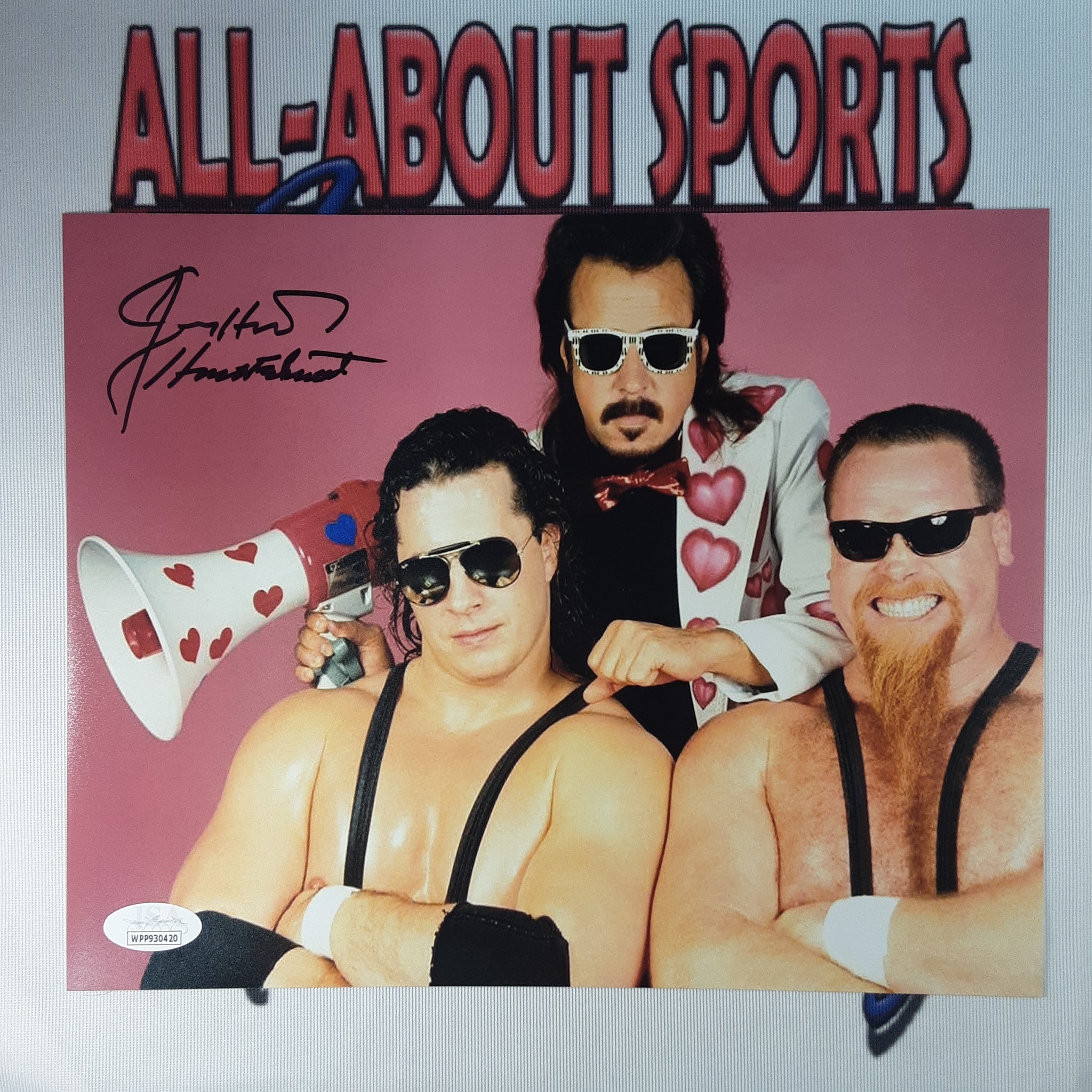 Jimmy Hart Authentic Signed 8x10 Photo Autographed JSA-