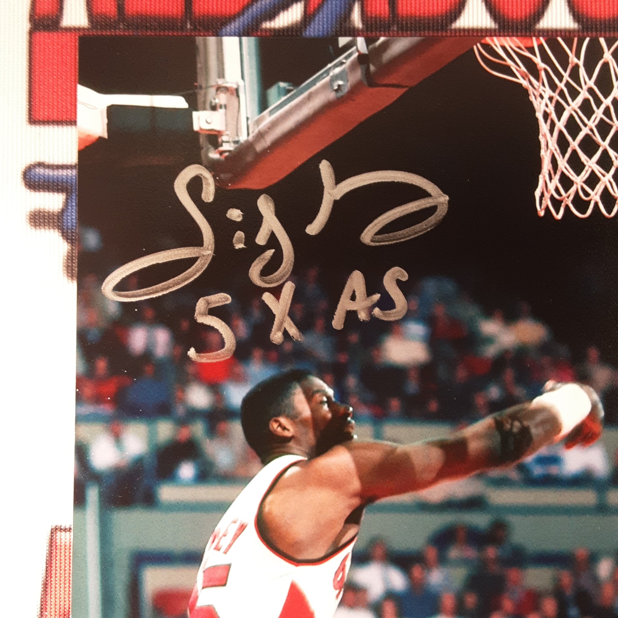 Sidney Moncrief Authentic Signed 8x10 Photo Autographed JSA-