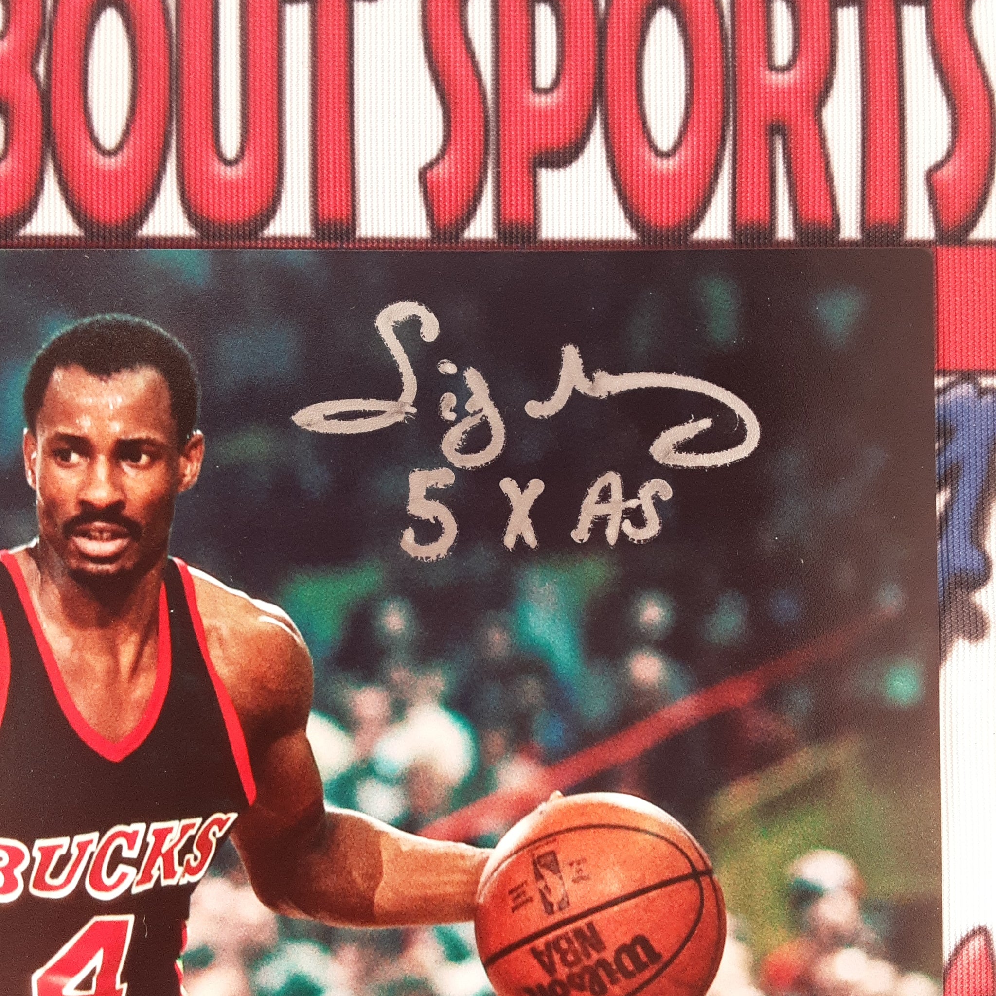 Sidney Moncrief Authentic Signed 8x10 Photo Autographed JSA-