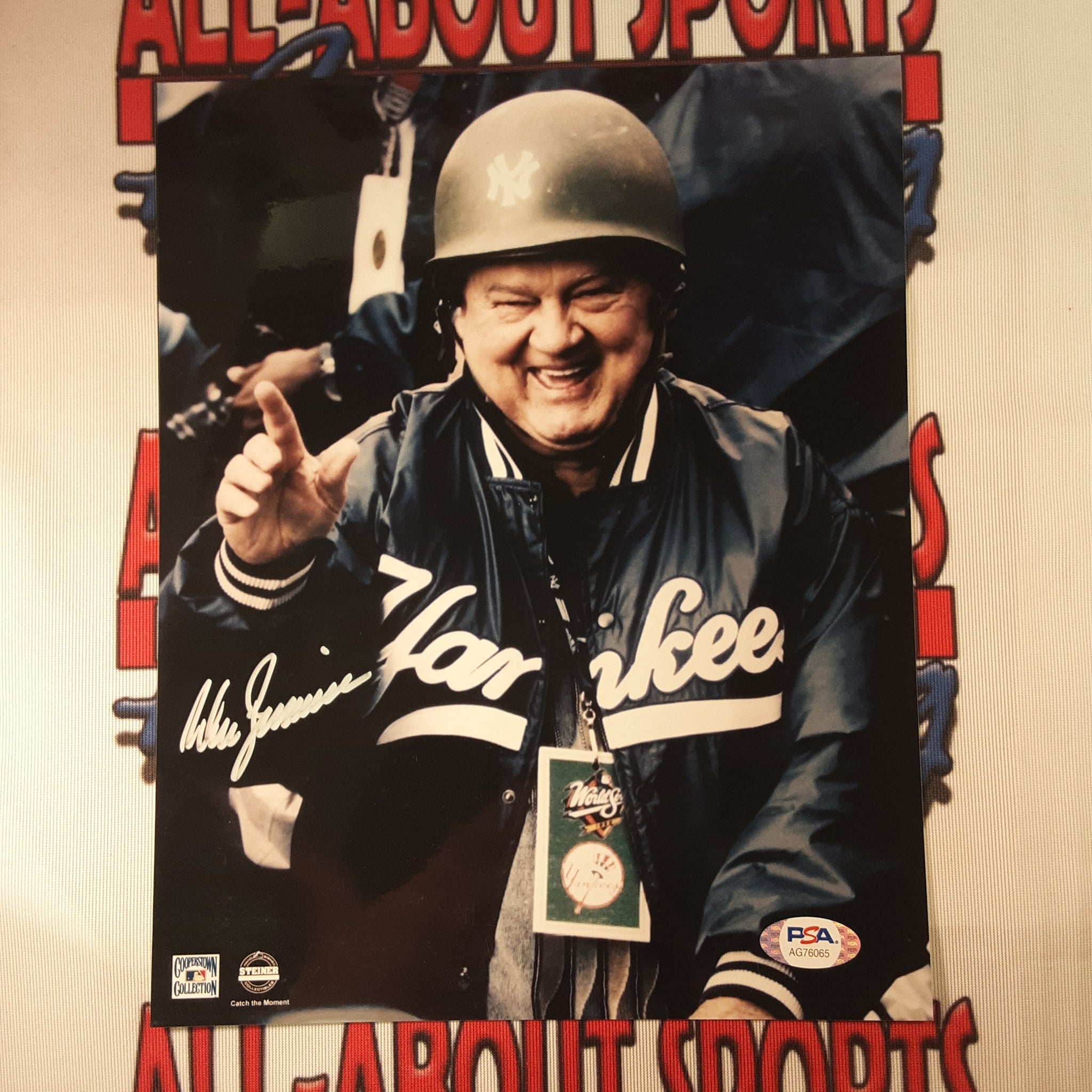 Don Zimmer Authentic Signed 8x10 Photo Autographed PSA.