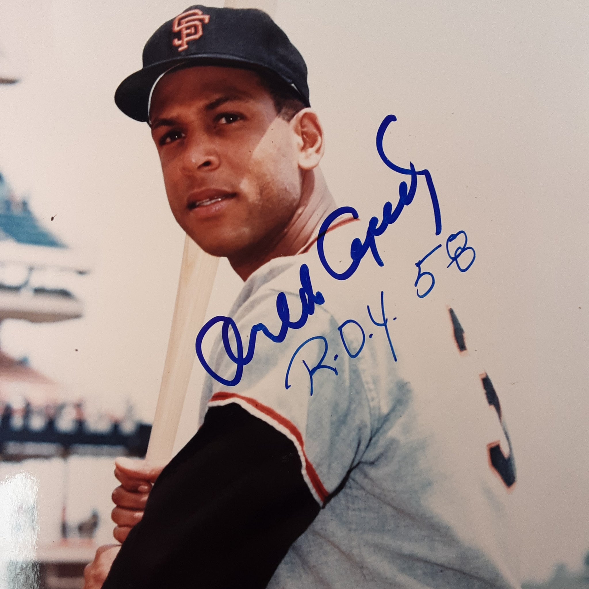 Orlando Cepeda Authentic Signed 8x10 Photo Autographed PSA.