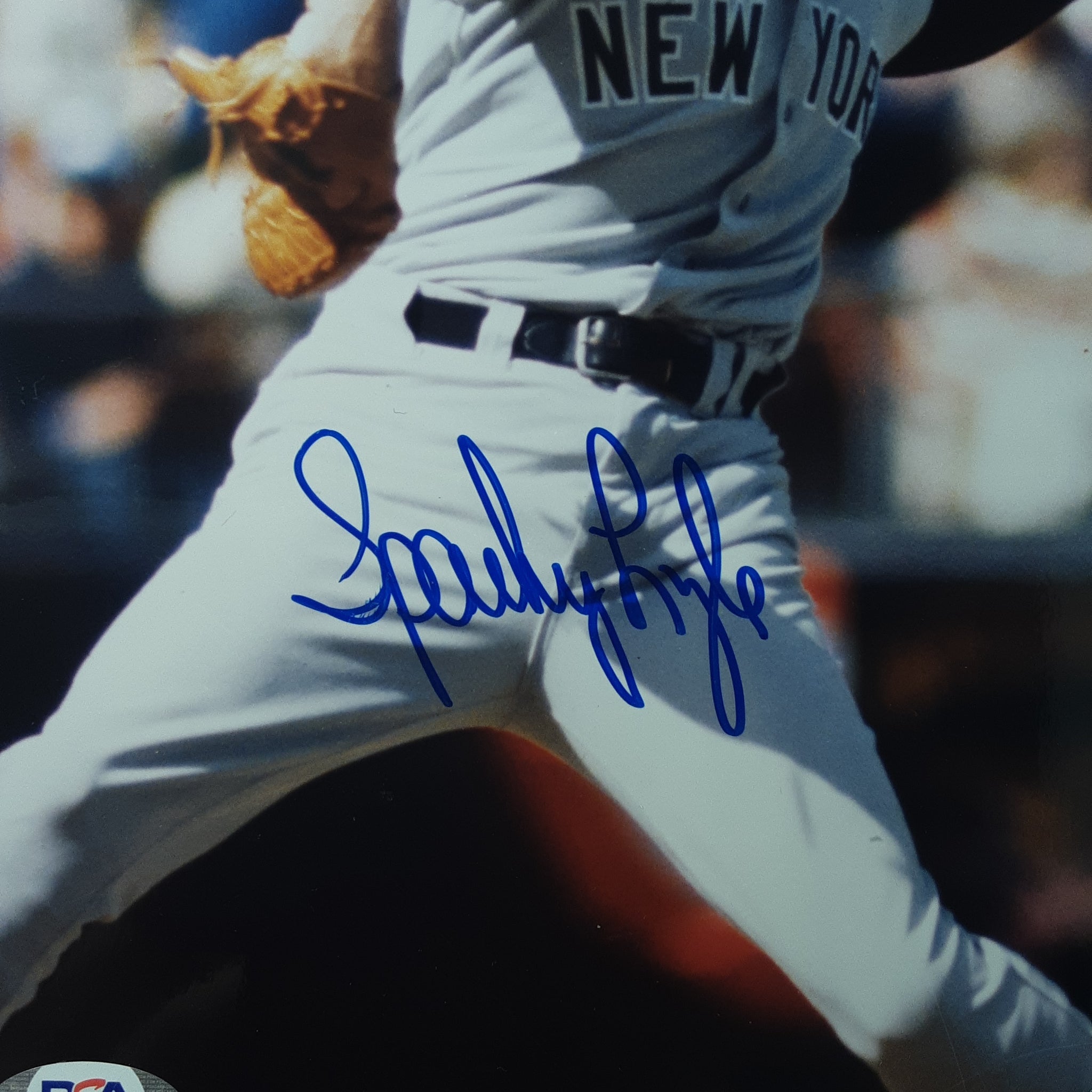 Sparky Lyle Authentic Signed 8x10 Photo Autographed PSA