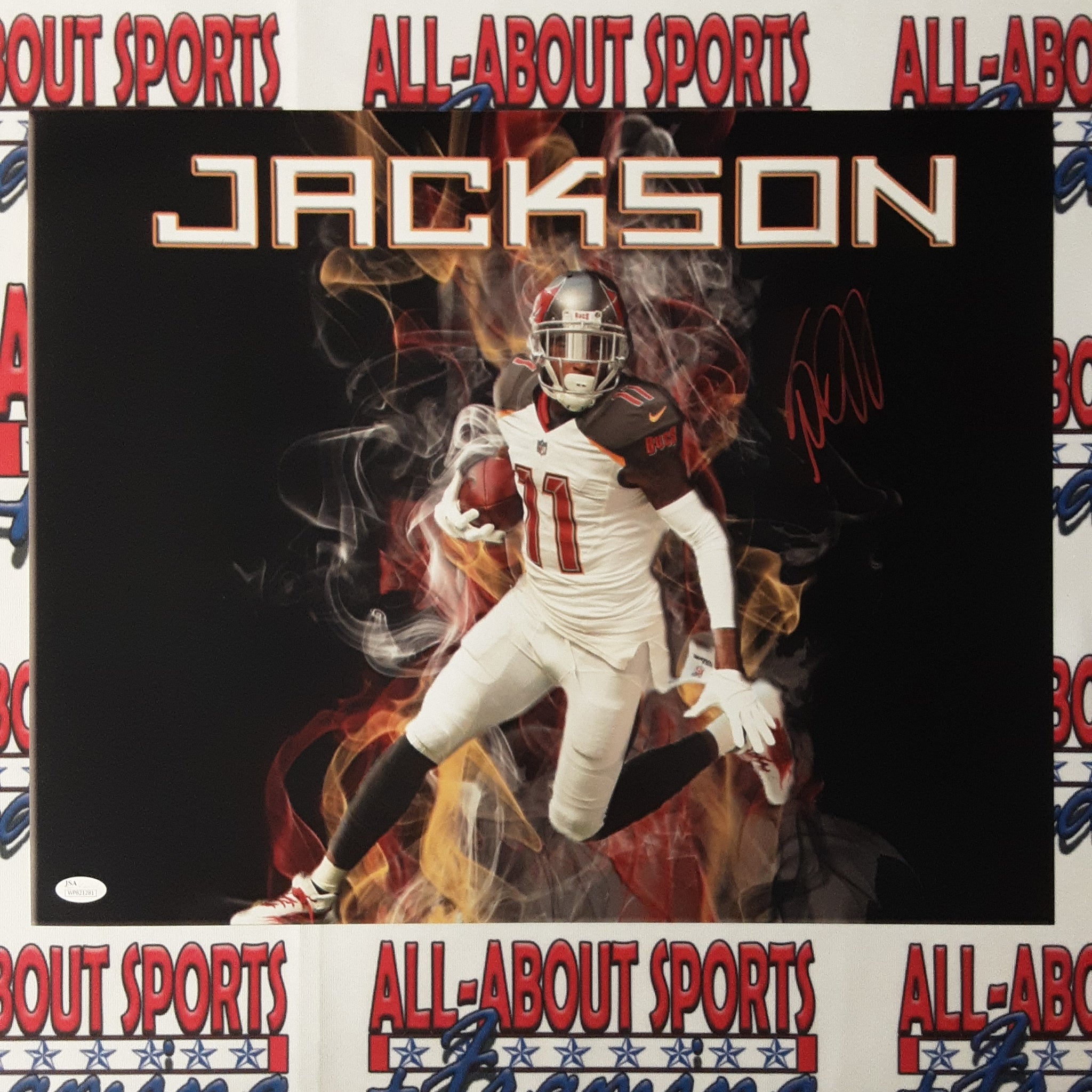 Desean Jackson Authentic Signed 11x14 Photo Autographed JSA