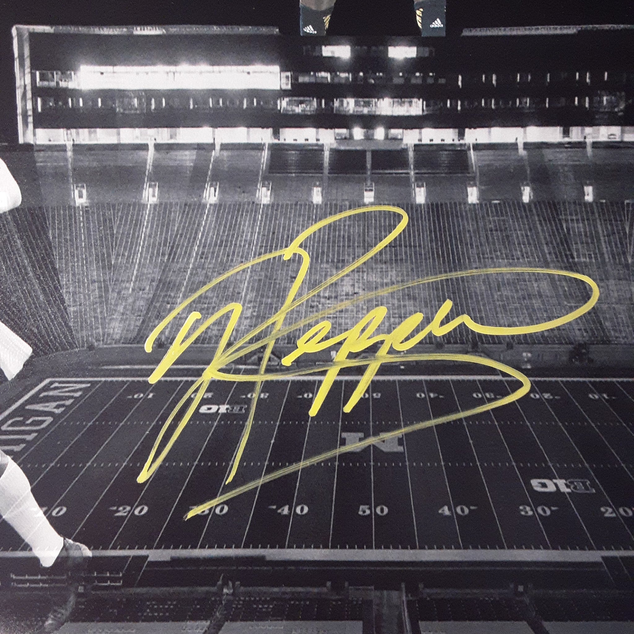 Jabril Peppers Authentic Signed 16x20 Photo Autographed JSA