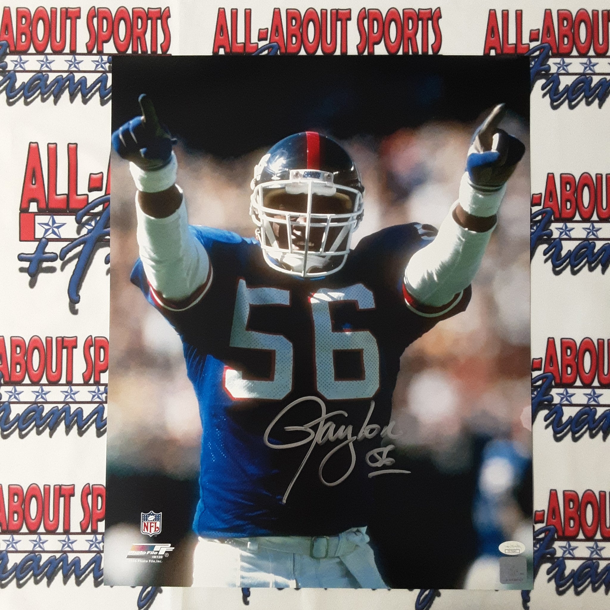Lawrence Taylor Authentic Signed 16x20 Photo Autographed JSA