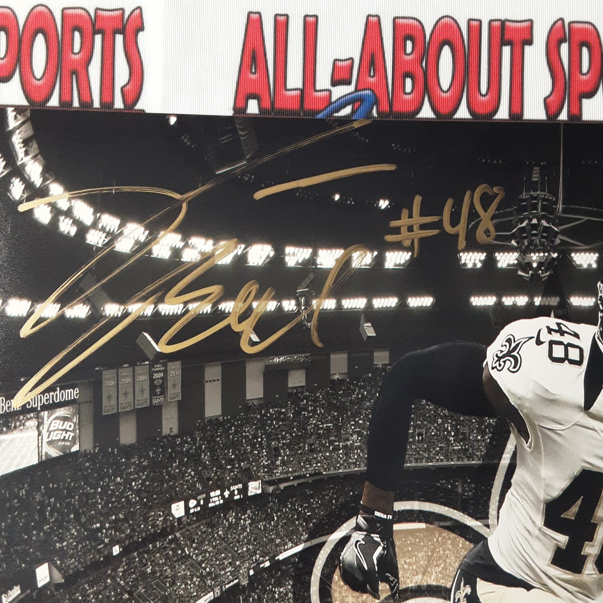 Vonn Bell Authentic Signed 16x20 Photo Autographed JSA-