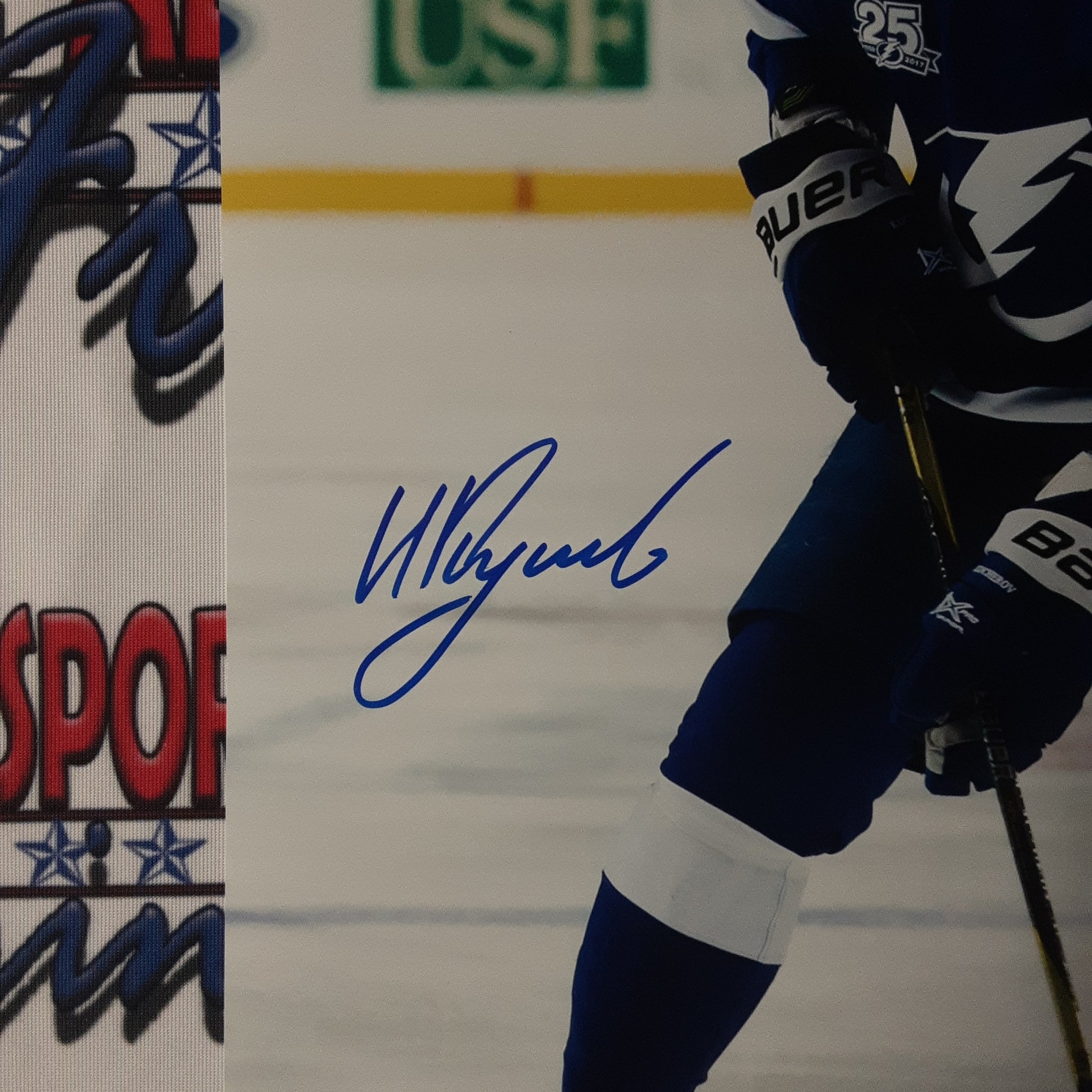 Nikita Kucherov Authentic Signed 16x20 Photo Autographed JSA