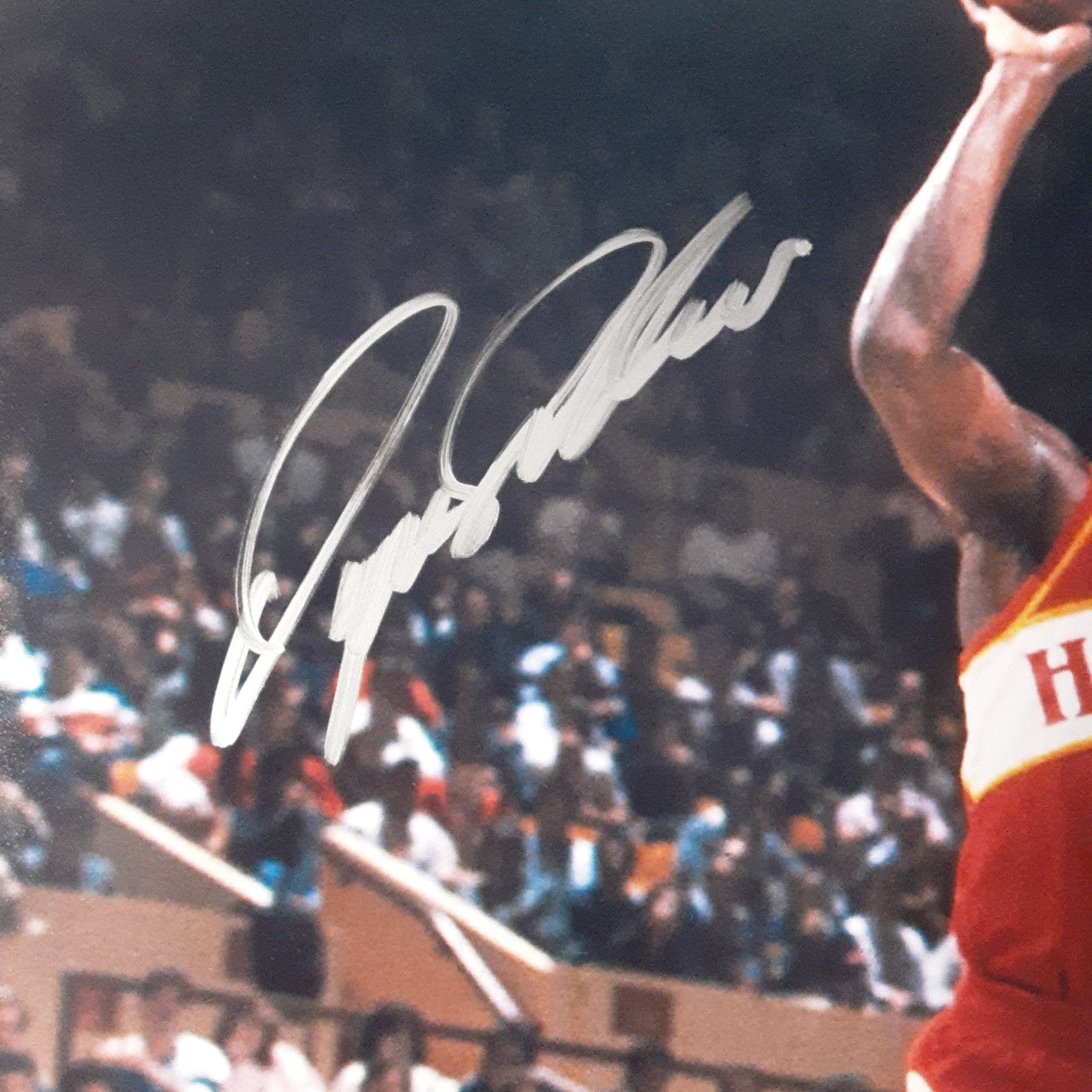 Dominique Wilkins Authentic Signed 16x20 Photo Autographed JSA-