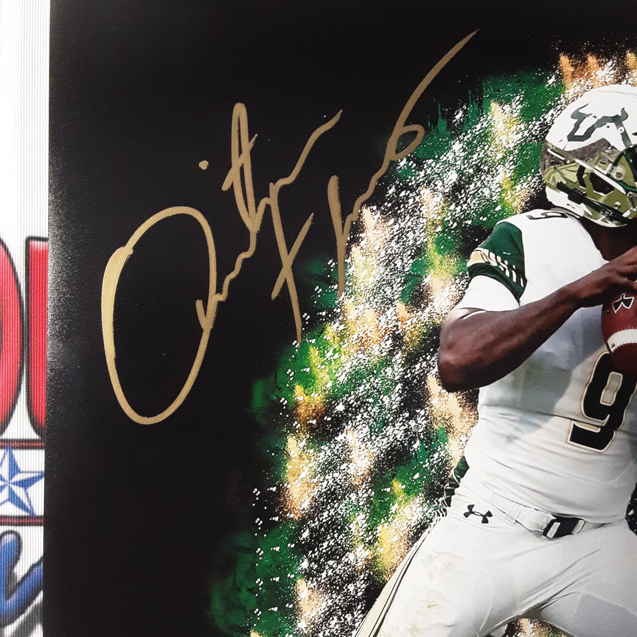 Quinton Flowers Authentic Signed 11x14 Photo Autographed JSA-