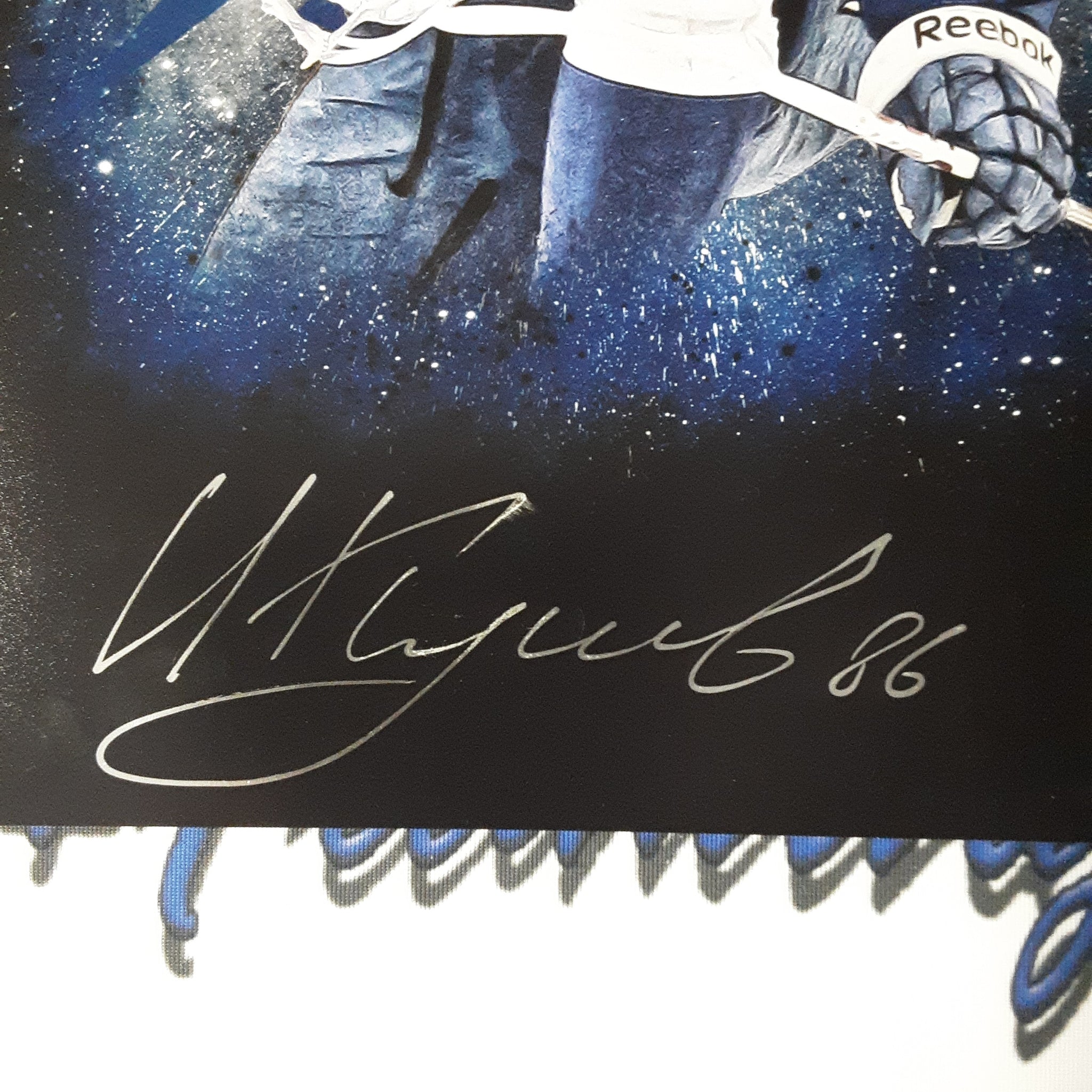 Nikita Kucherov Authentic Signed 11x14 Photo Autographed JSA.