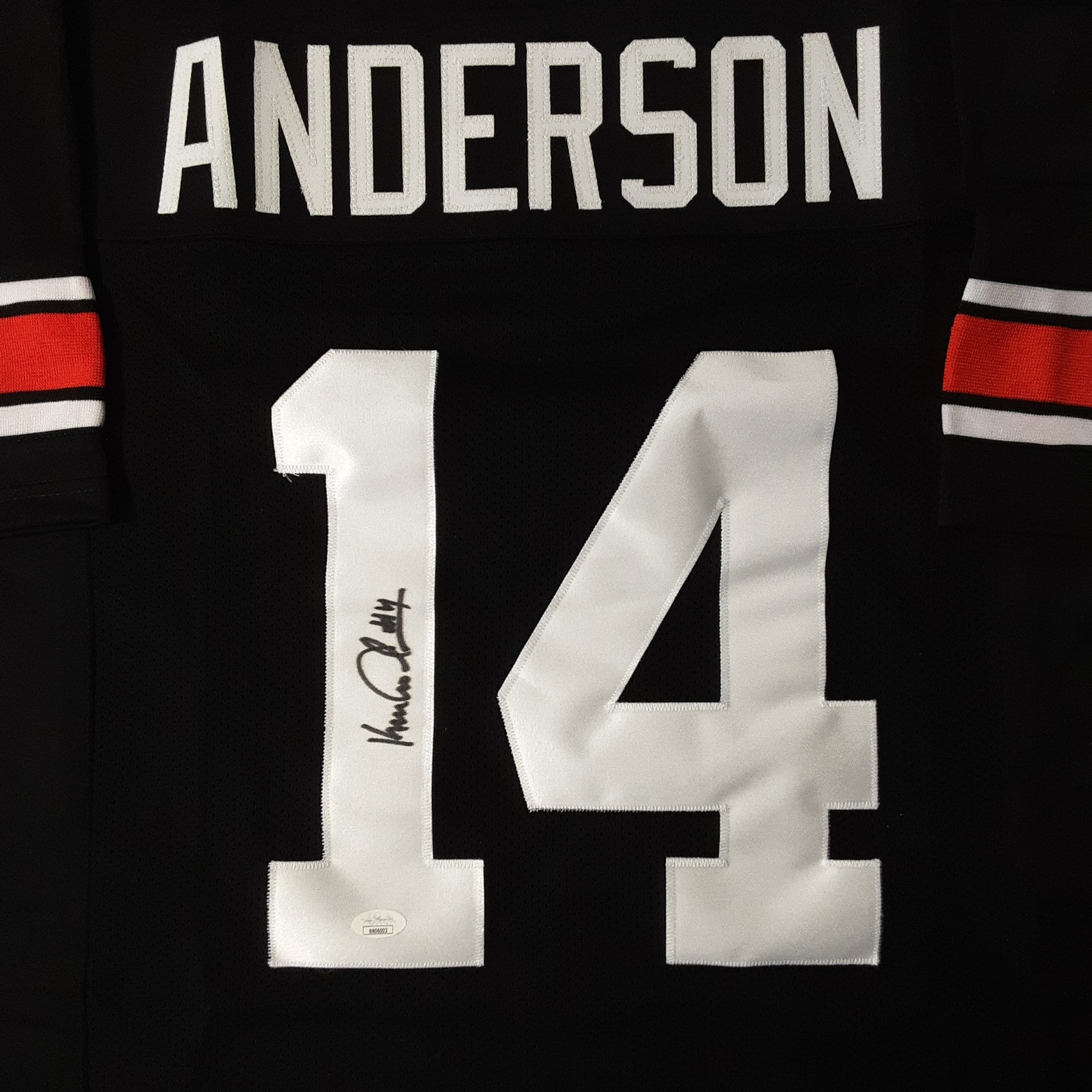 Ken Anderson Authentic Signed Pro Style Jersey Autographed JSA-