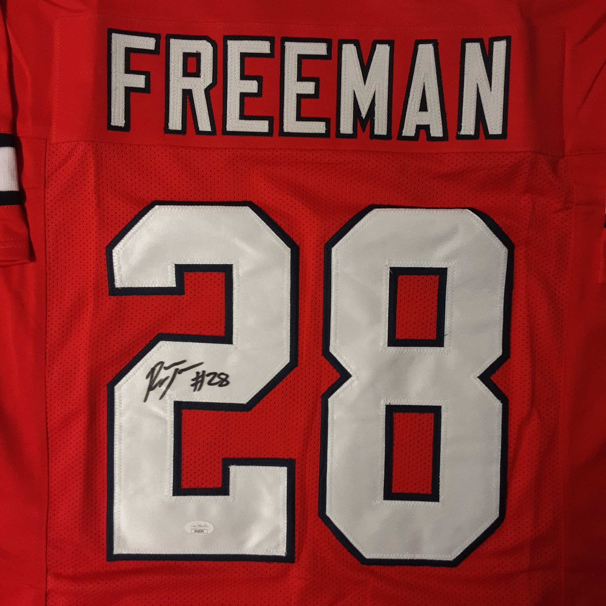 Royce Freeman Authentic Signed Pro Style Jersey Autographed JSA-