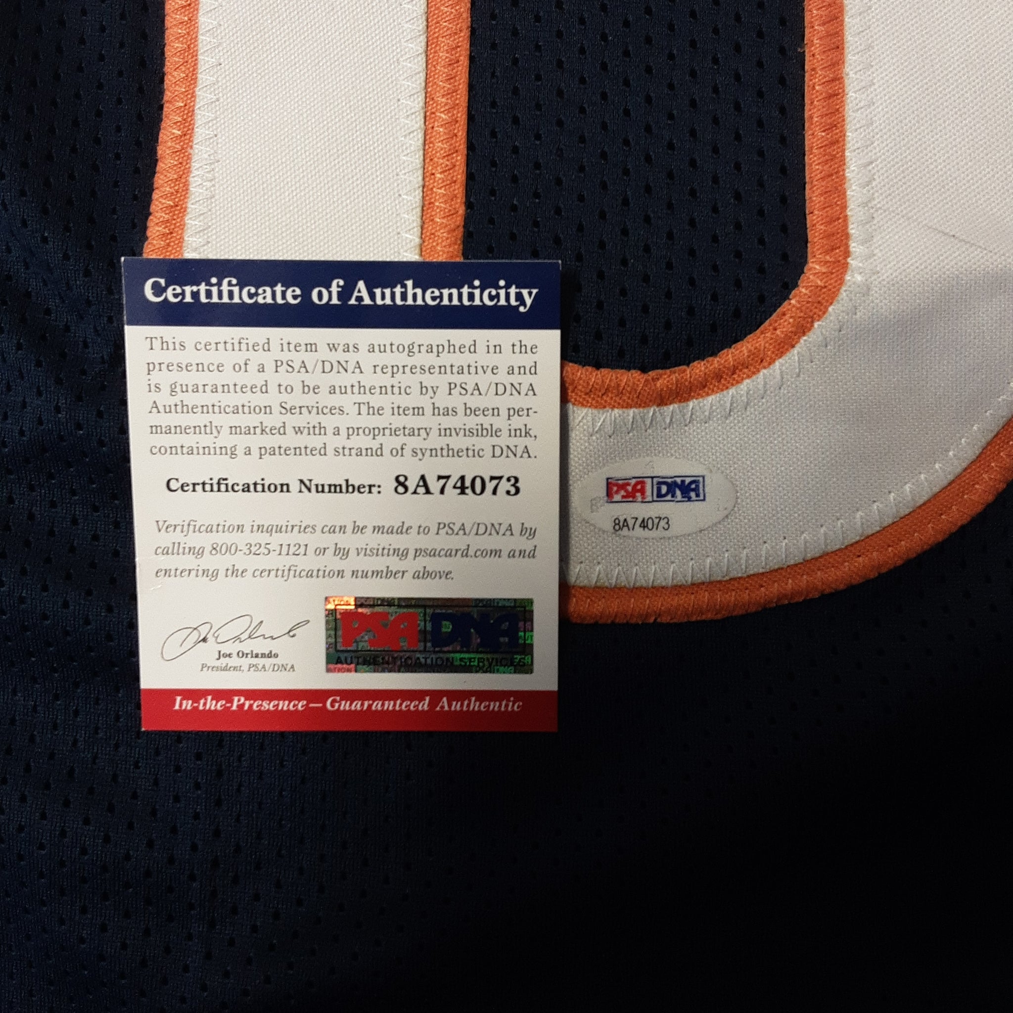 Mike Ditka Authentic Signed Pro Style Jersey Autographed PSA DNA-