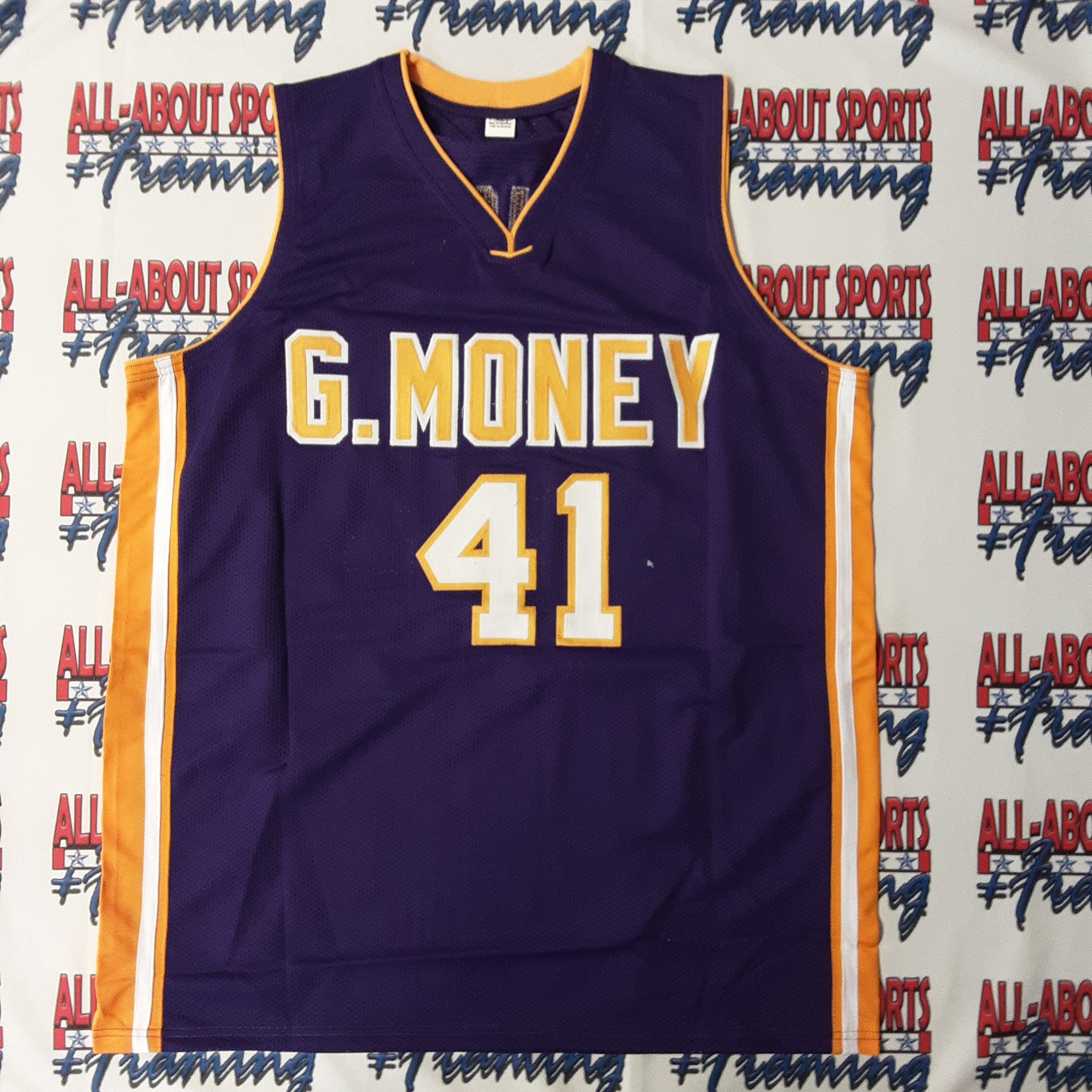 Glen Rice Authentic Signed Pro Style Jersey Autographed JSA-