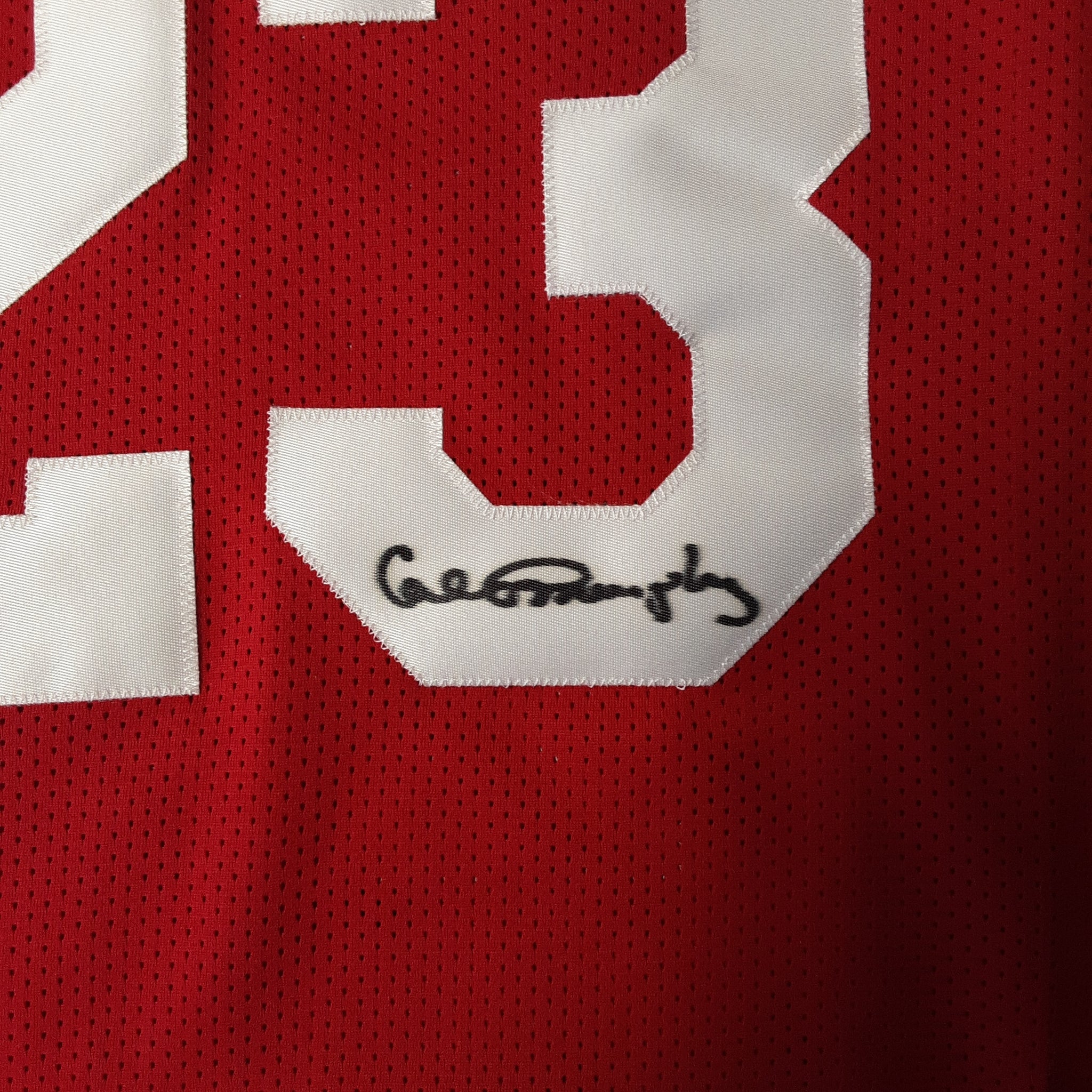 Calvin Murphy Authentic Signed Pro Style Jersey Autographed JSA-