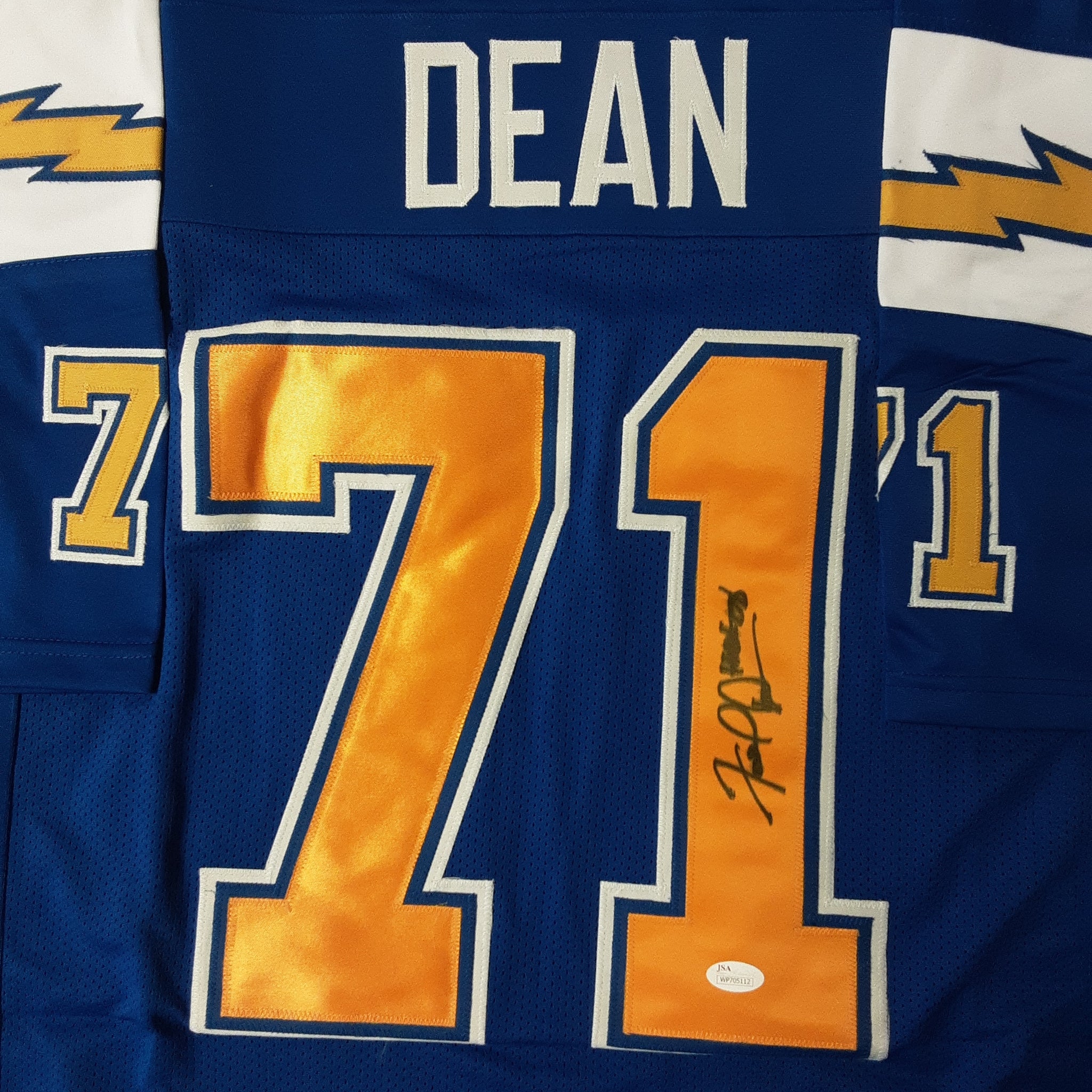 Fred Dean Authentic Signed Pro Style Jersey Autographed JSA