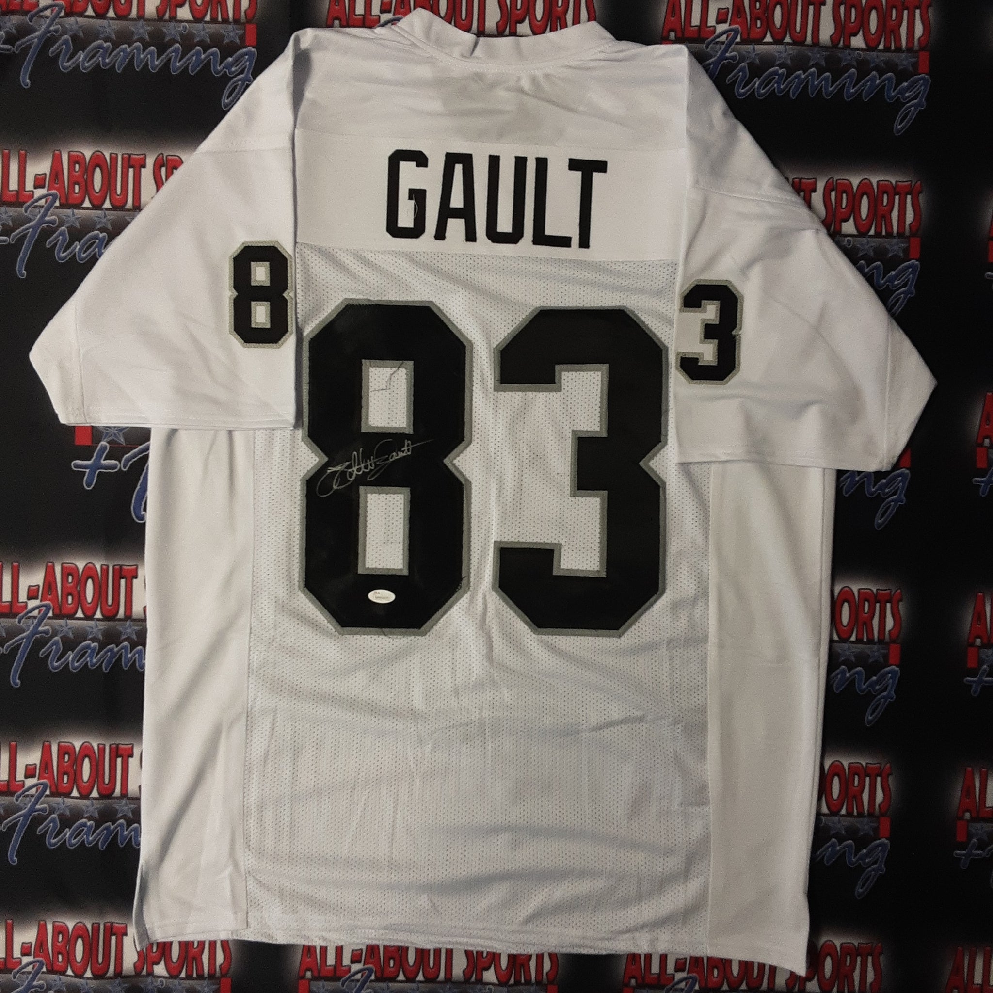 Willie Gault Authentic Signed Pro Style Jersey Autographed JSA