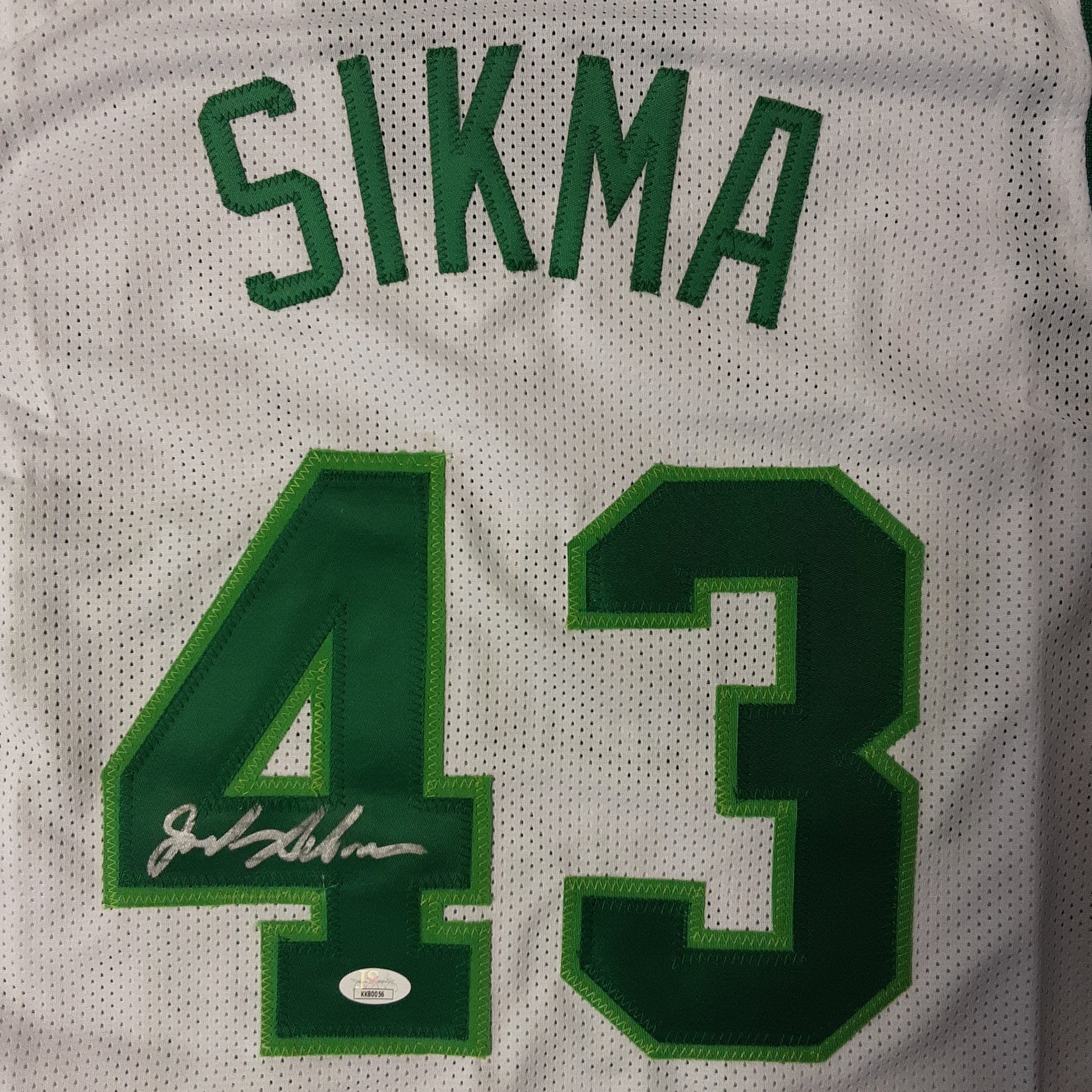 Jack Sikma Authentic Signed Pro Style Jersey Autographed JSA-