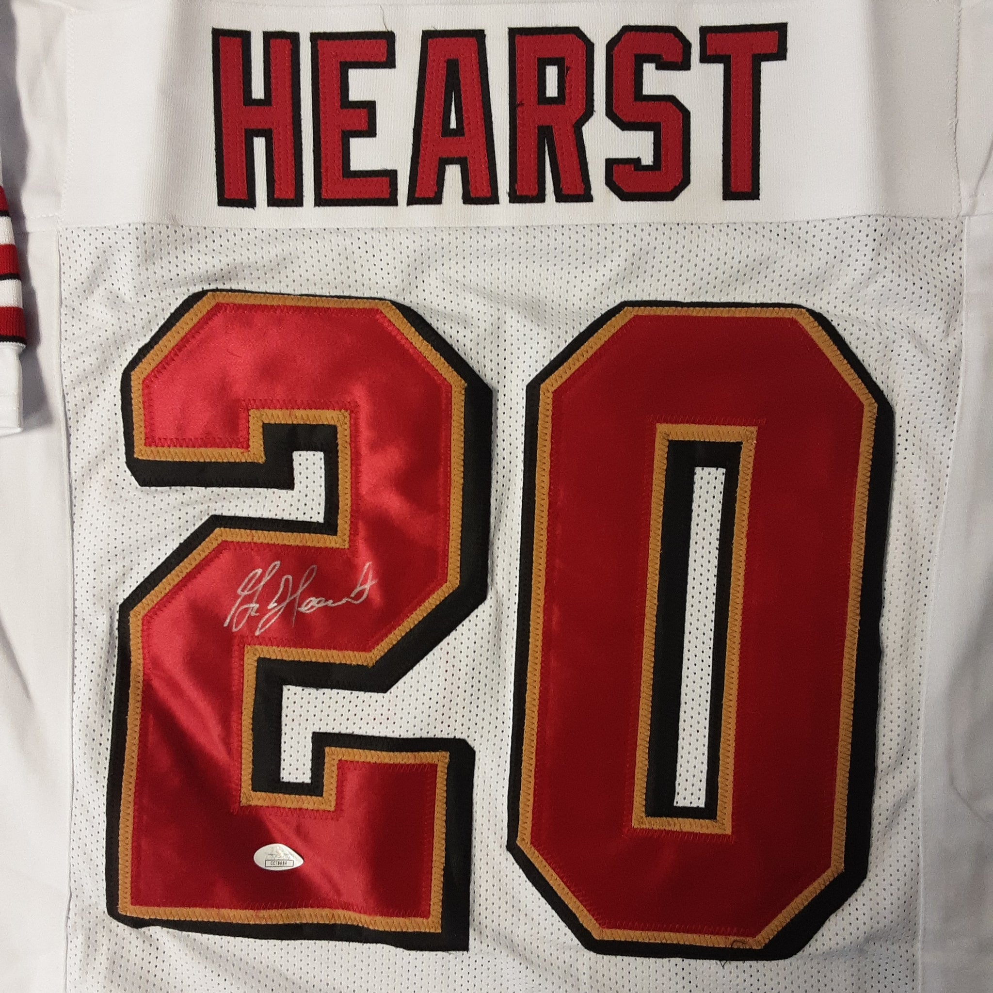 Garrison Hearst Authentic Signed Pro Style Jersey Autographed JSA
