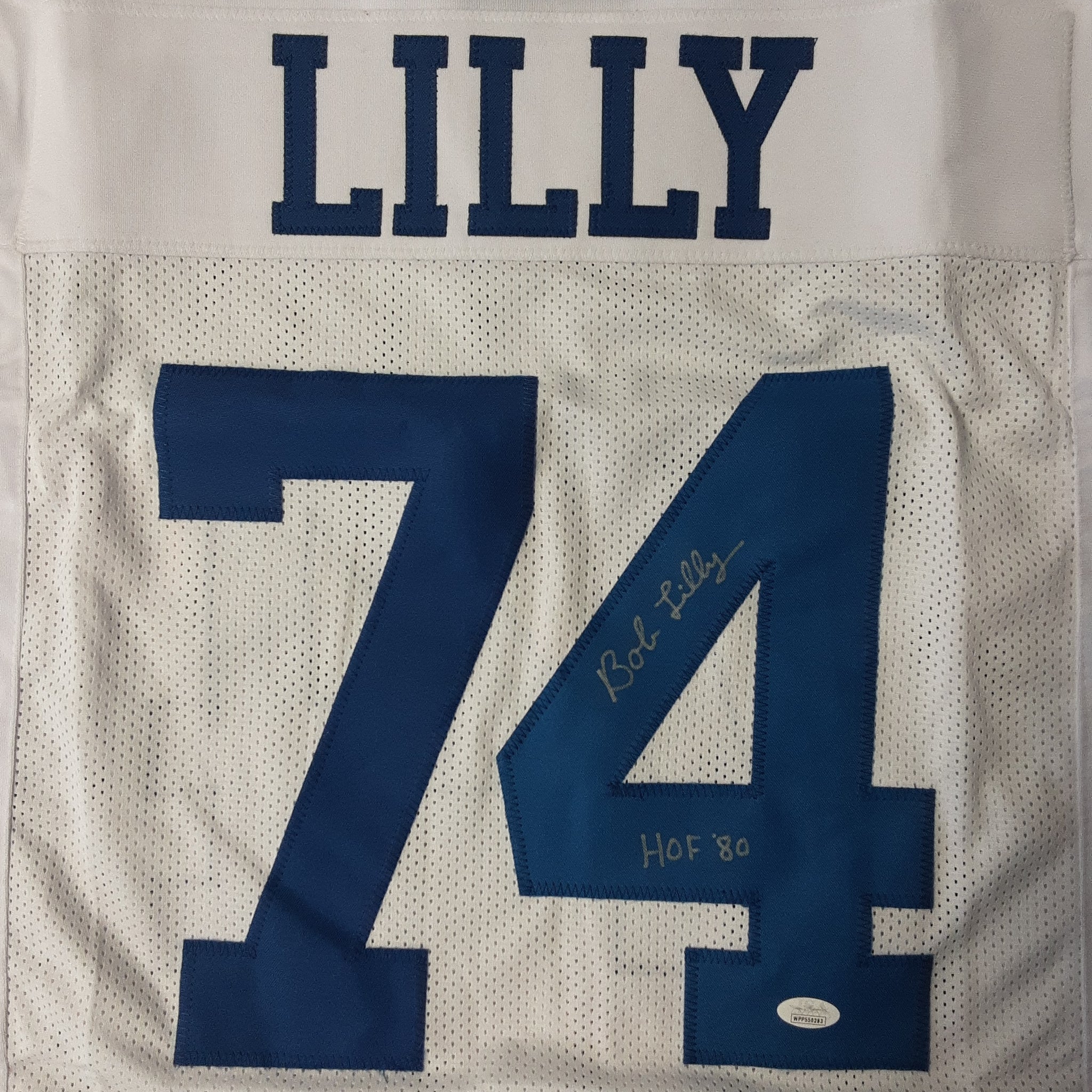 Bob Lilly Authentic Signed Pro Style Jersey Autographed JSA-