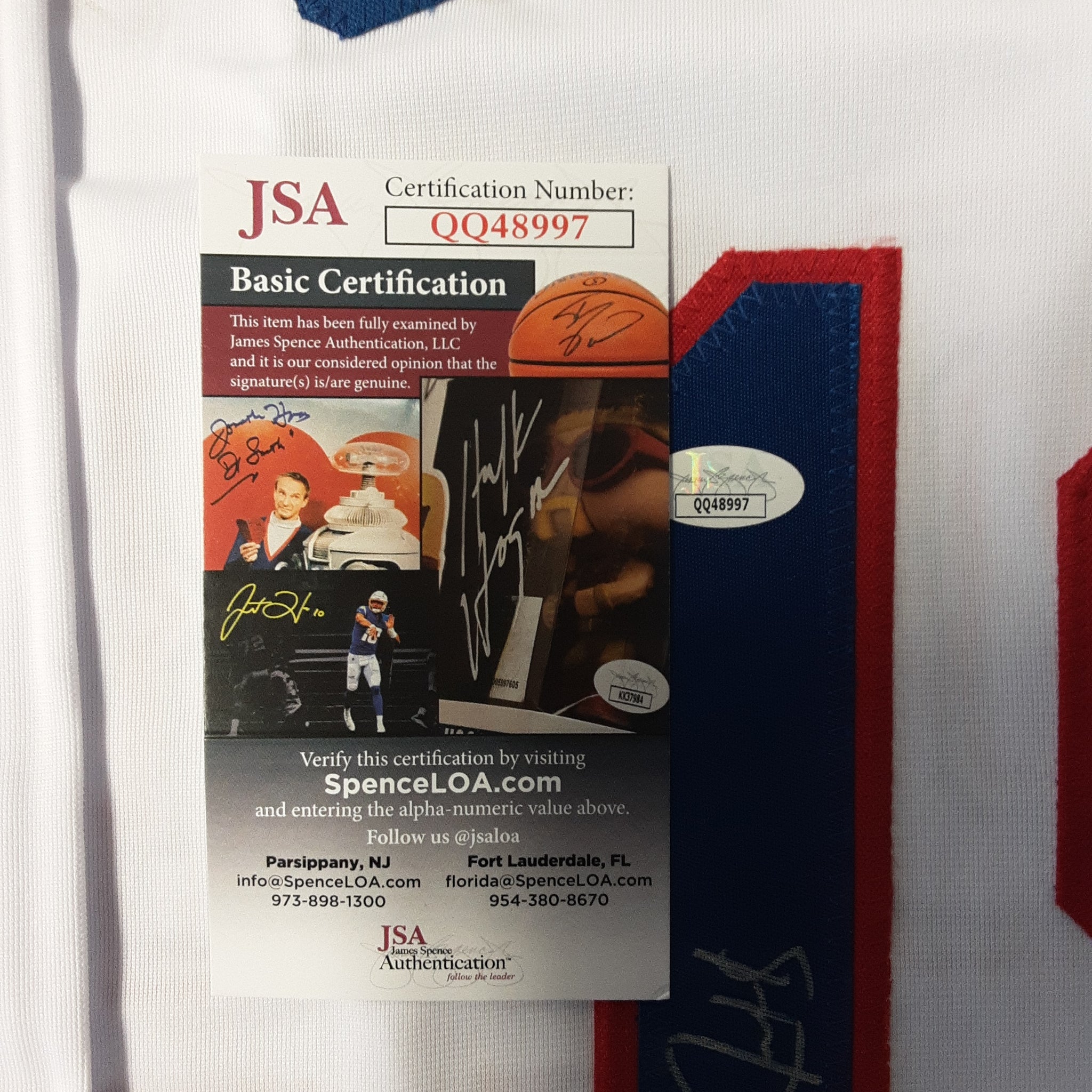 Juan Gonzalez Authentic Signed Pro Style Jersey Autographed JSA