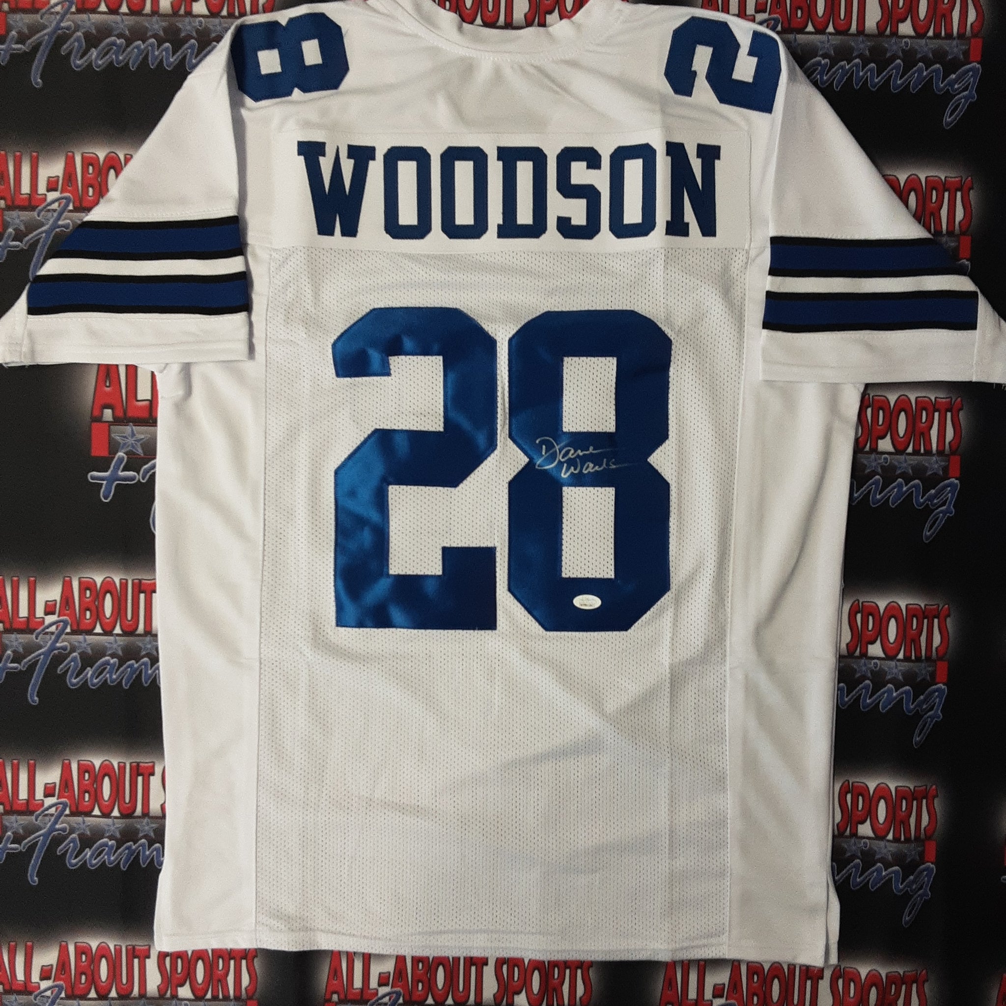 Darren Woodson Authentic Signed Pro Style Jersey Autographed JSA