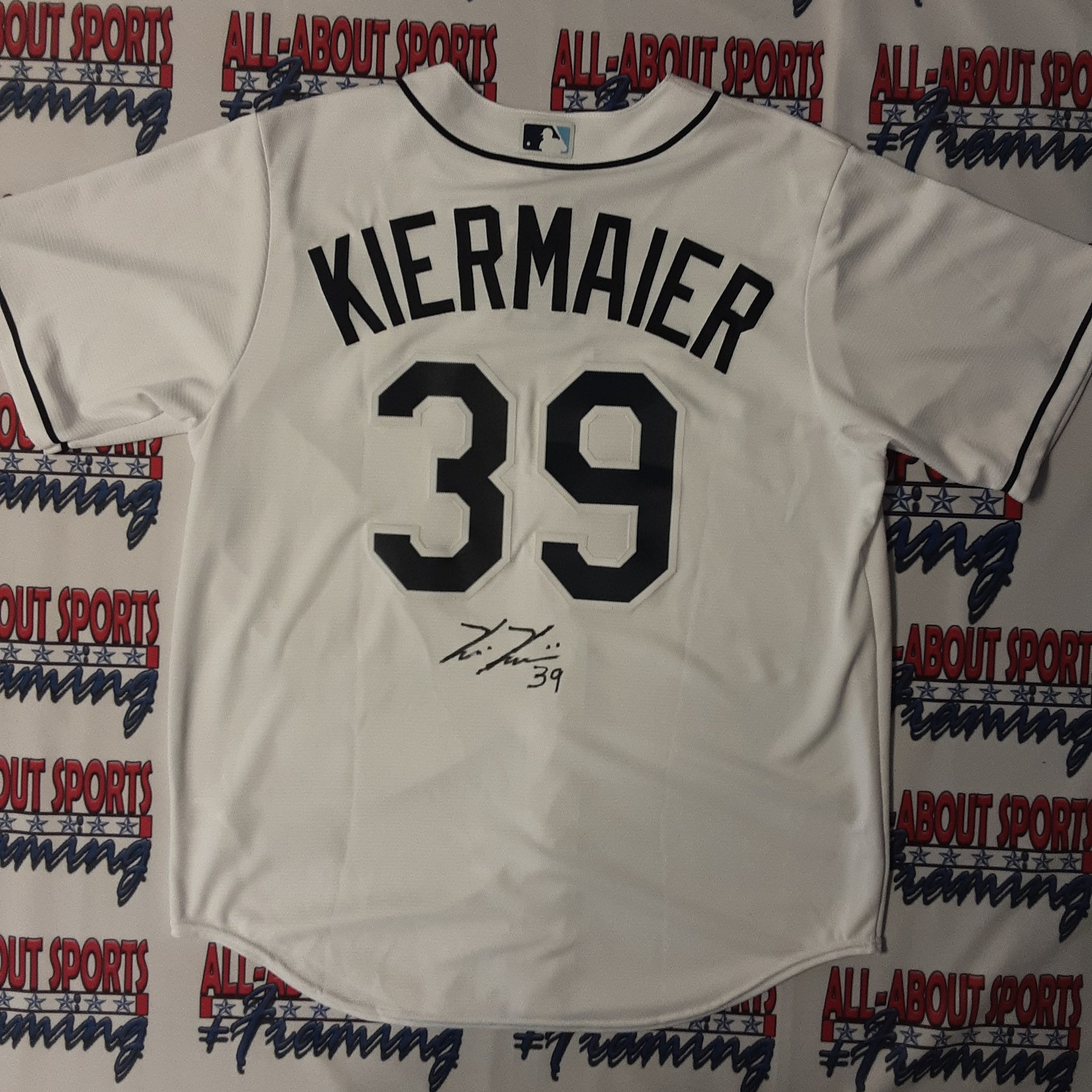 Kevin Kiermaier Authentic Signed Pro Style Jersey Autographed JSA