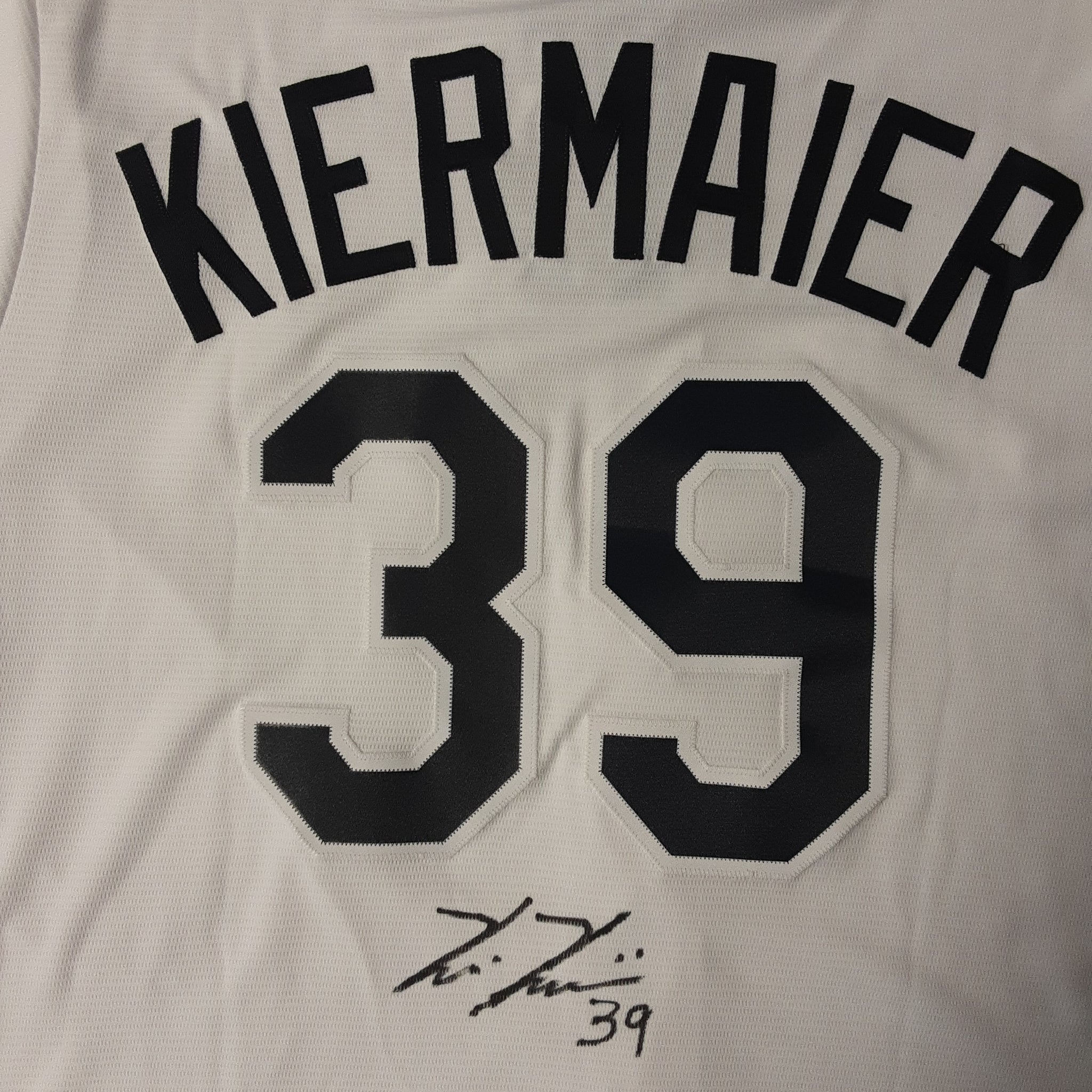 Kevin Kiermaier Authentic Signed Pro Style Jersey Autographed JSA