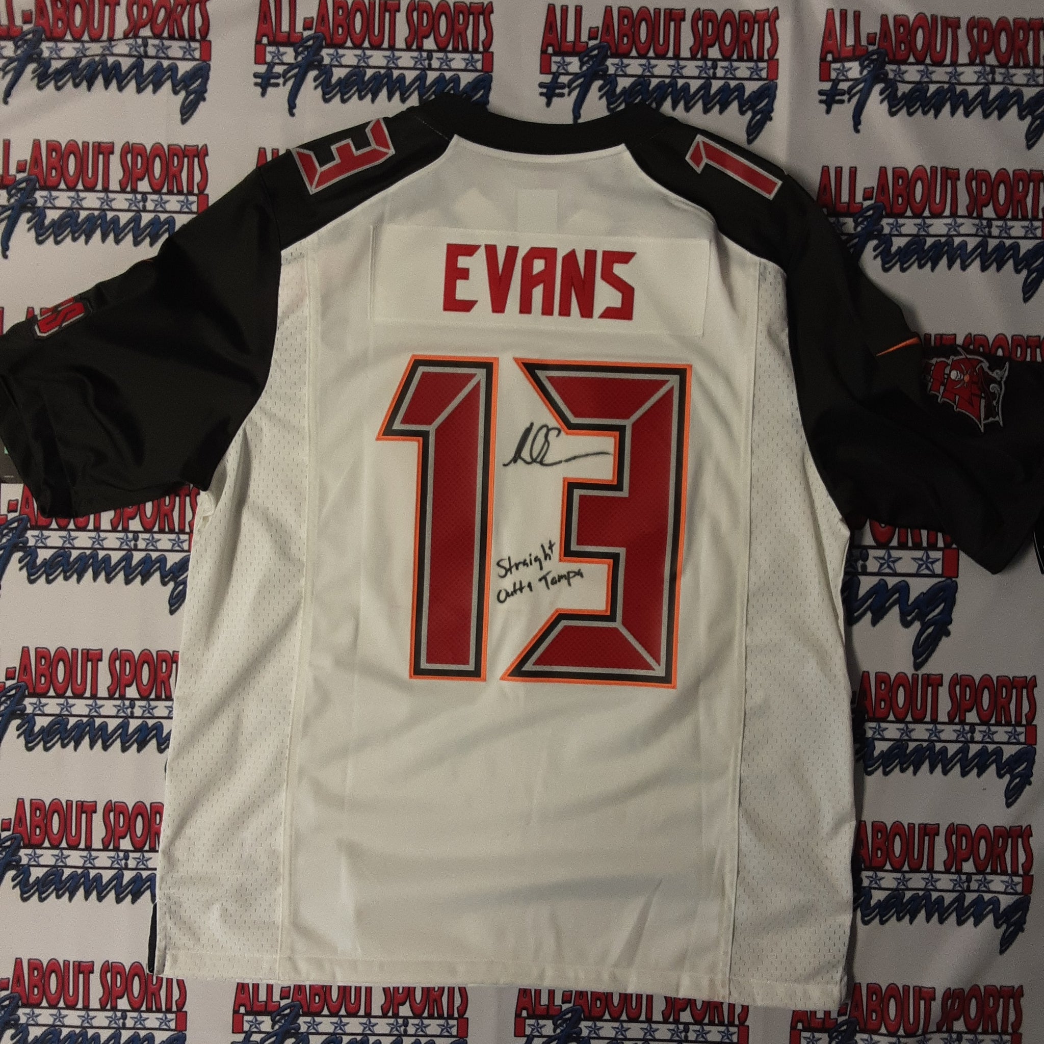 Mike Evans Authentic Signed Pro Style Jersey Autographed JSA