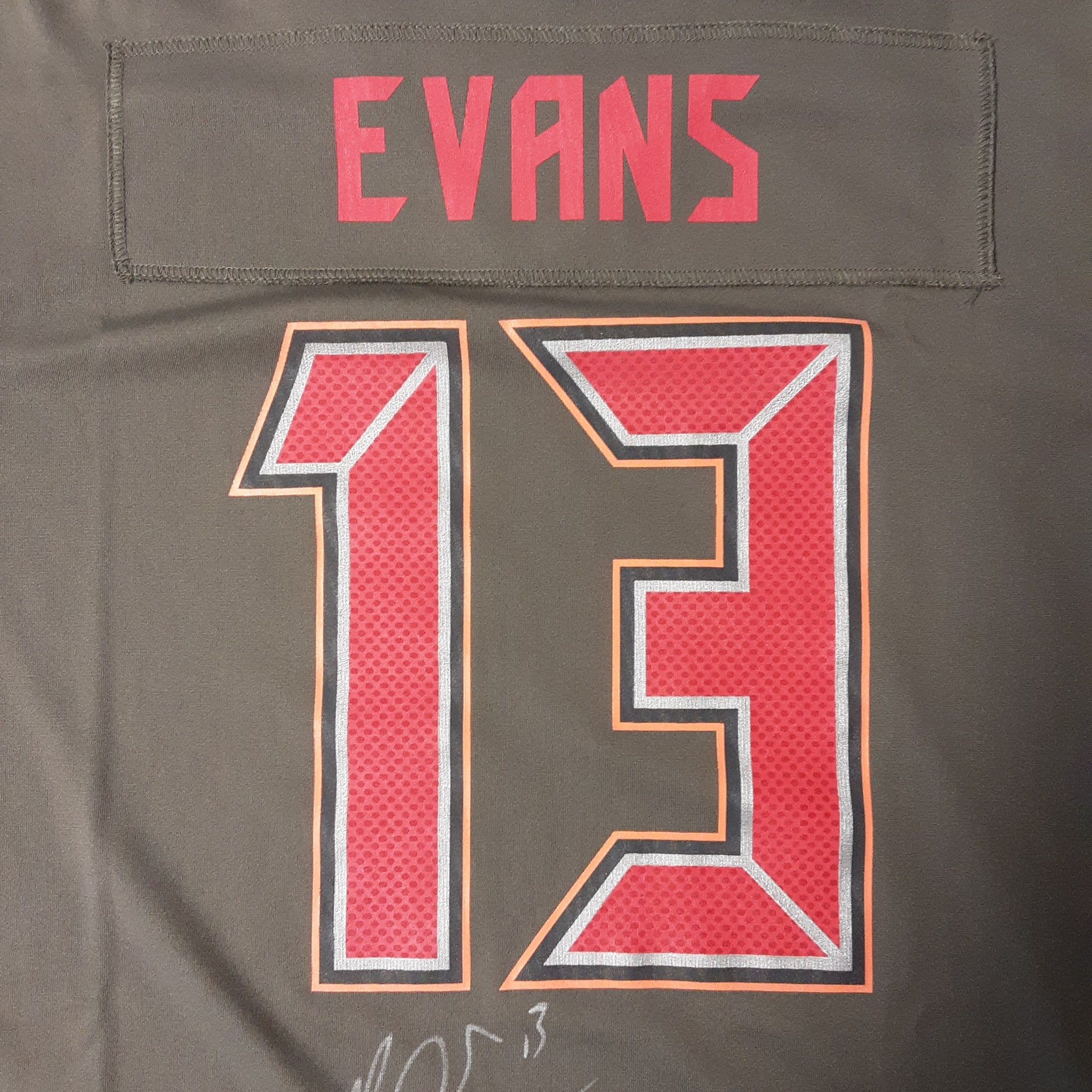 Mike Evans Authentic Signed Pro Style Jersey Autographed JSA