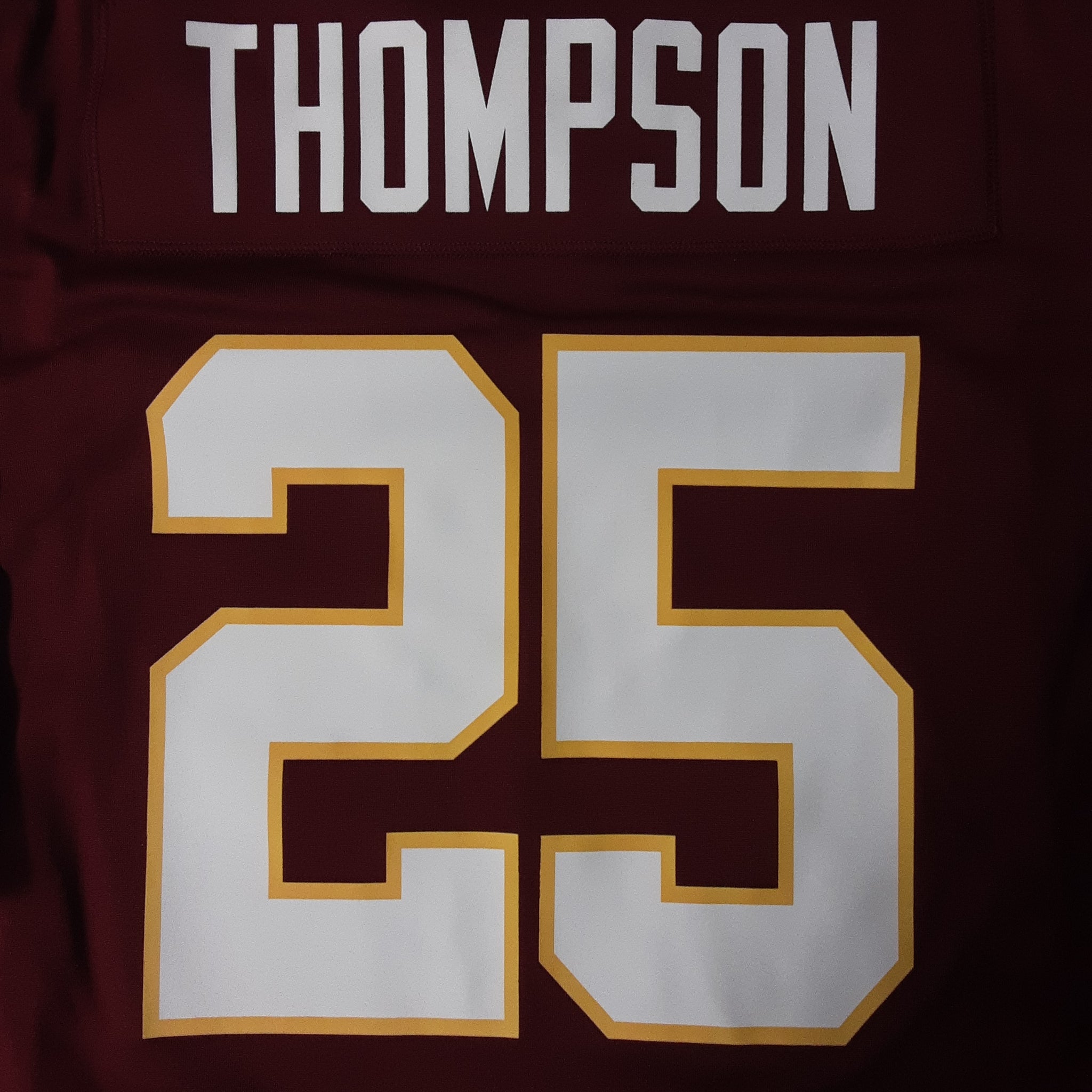 Chris Thompson Authentic Signed Pro Style Jersey Autographed JSA-