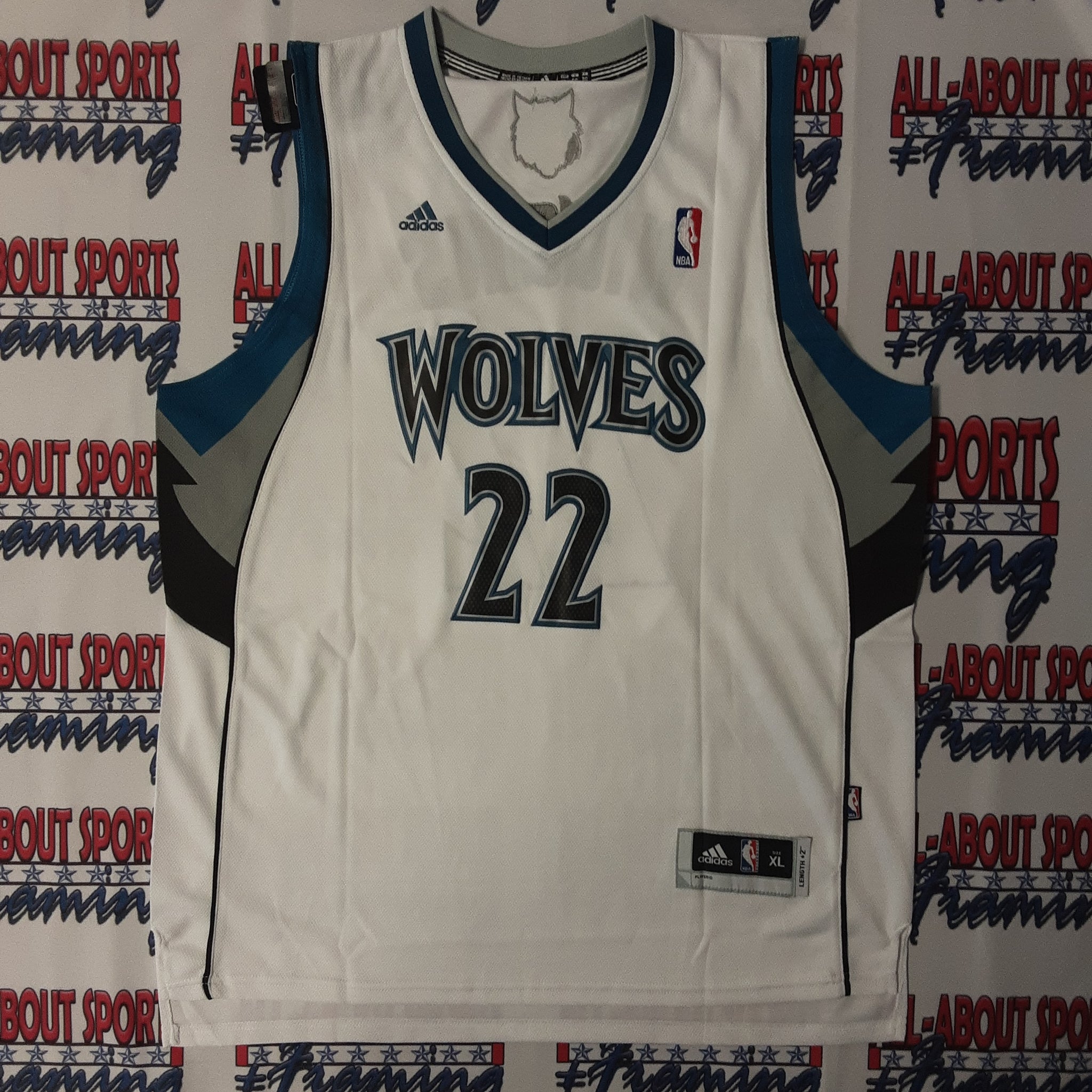Andrew Wiggins Authentic Signed Pro Style Jersey Autographed JSA-