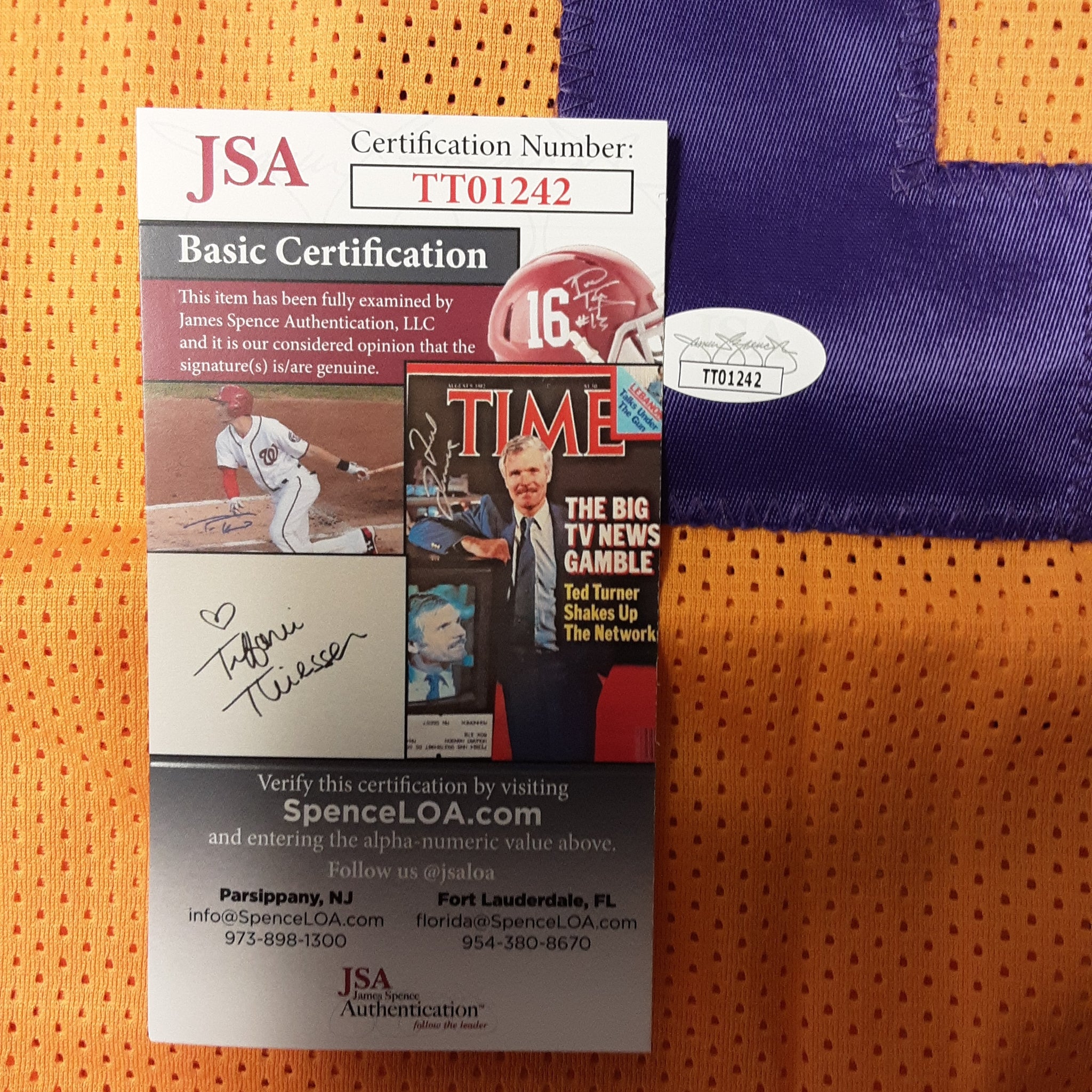 Kayshon Boutte Authentic Signed Pro Style Jersey Autographed JSA